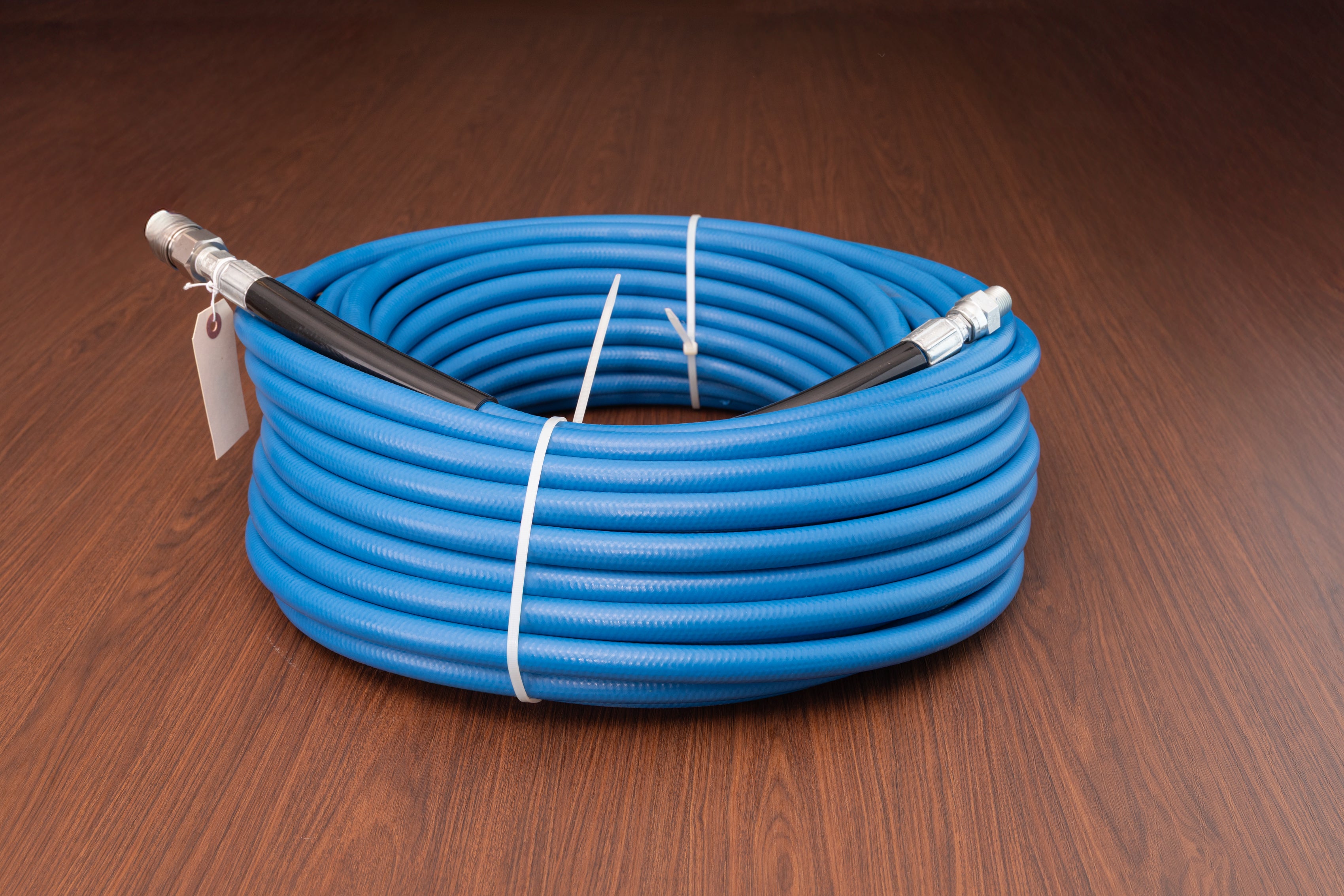 3/8 Inch High Pressure Hose v1.0 - 3000 PSI Reinforced Rubber Water Hose for Garden, Car Washing & Industrial Use - Fits Standard Hose Reels