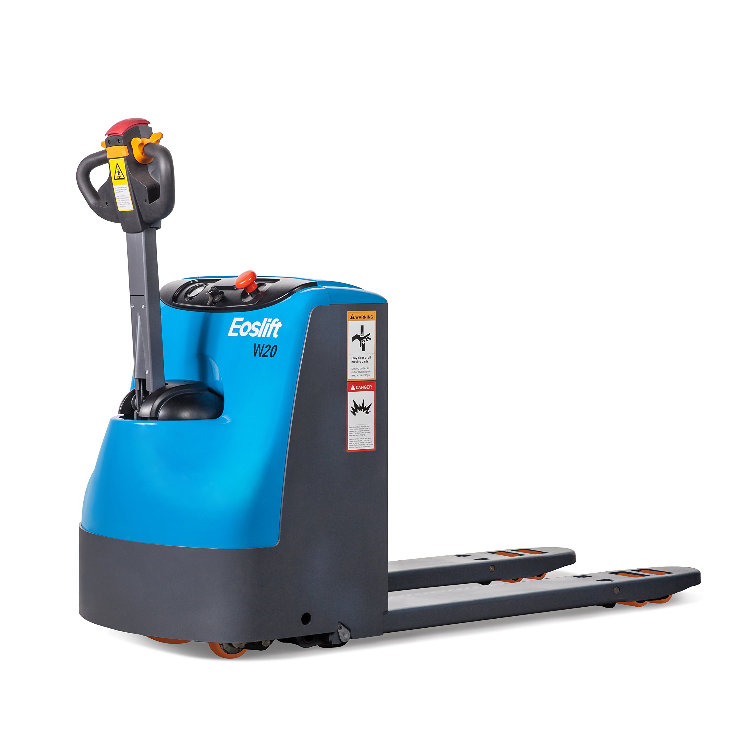 Electric Pallet Jack - 4400lb Capacity Walkie Pallet Truck with 2 Batteries | Warehouse Equipment for Loading, Moving & Stacking Pallets