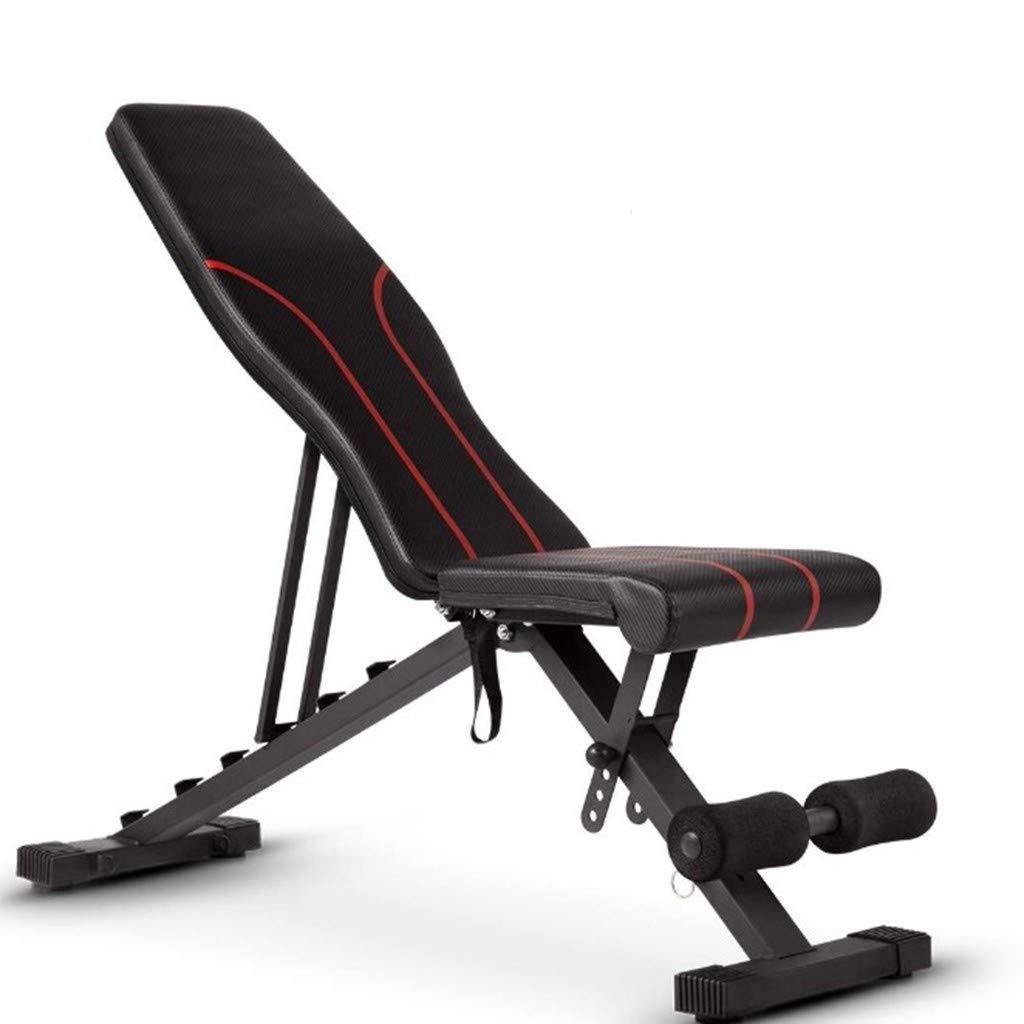 JOSHUA Adjustable Weight Bench - Foldable Incline/Decline Workout Bench for Full Body Training, Home Gym & Sit-Up Exercises | Perfect for Strength Training, Cardio Workouts & Small Spaces