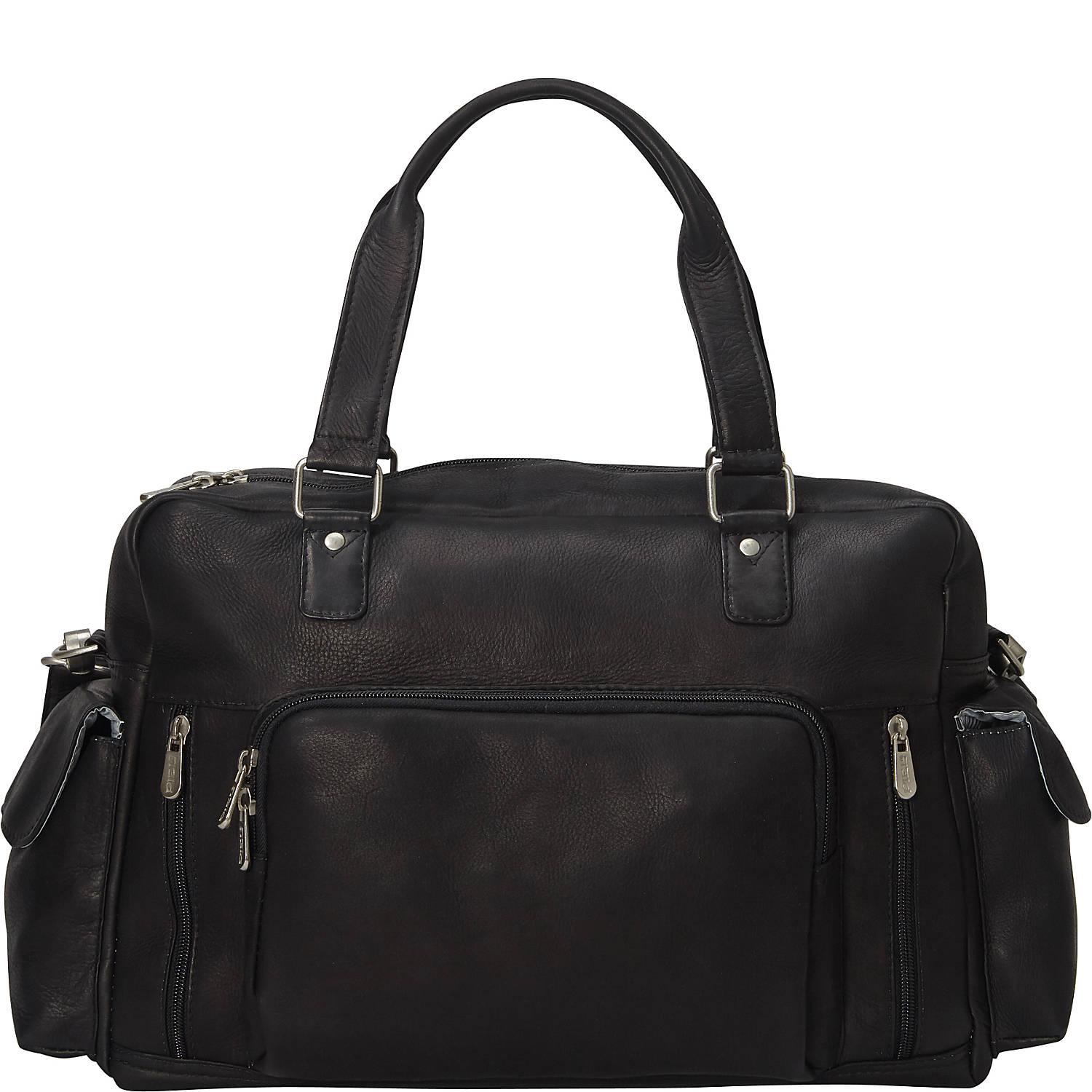 Premium Genuine Leather Carry-On Luggage for Travelers - Durable & Stylish Suitcase for Business Trips & Vacations