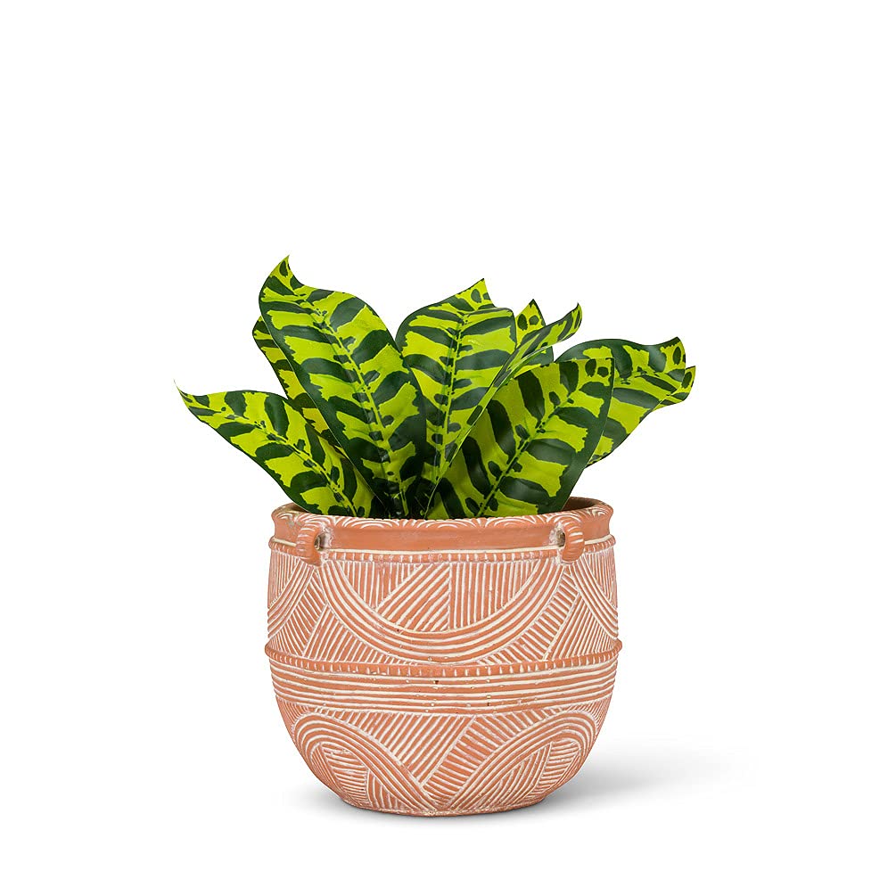 Small Rustic Planter for Home Decor - Abbott Collection | Perfect for Indoor Plants, Succulents, and Farmhouse Style