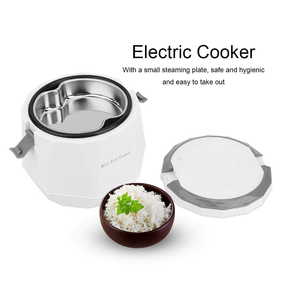 1.6L Portable Rice Cooker for Car, Picnic & Camping - Compact Travel Rice Pot for Road Trips & Outdoor Adventures