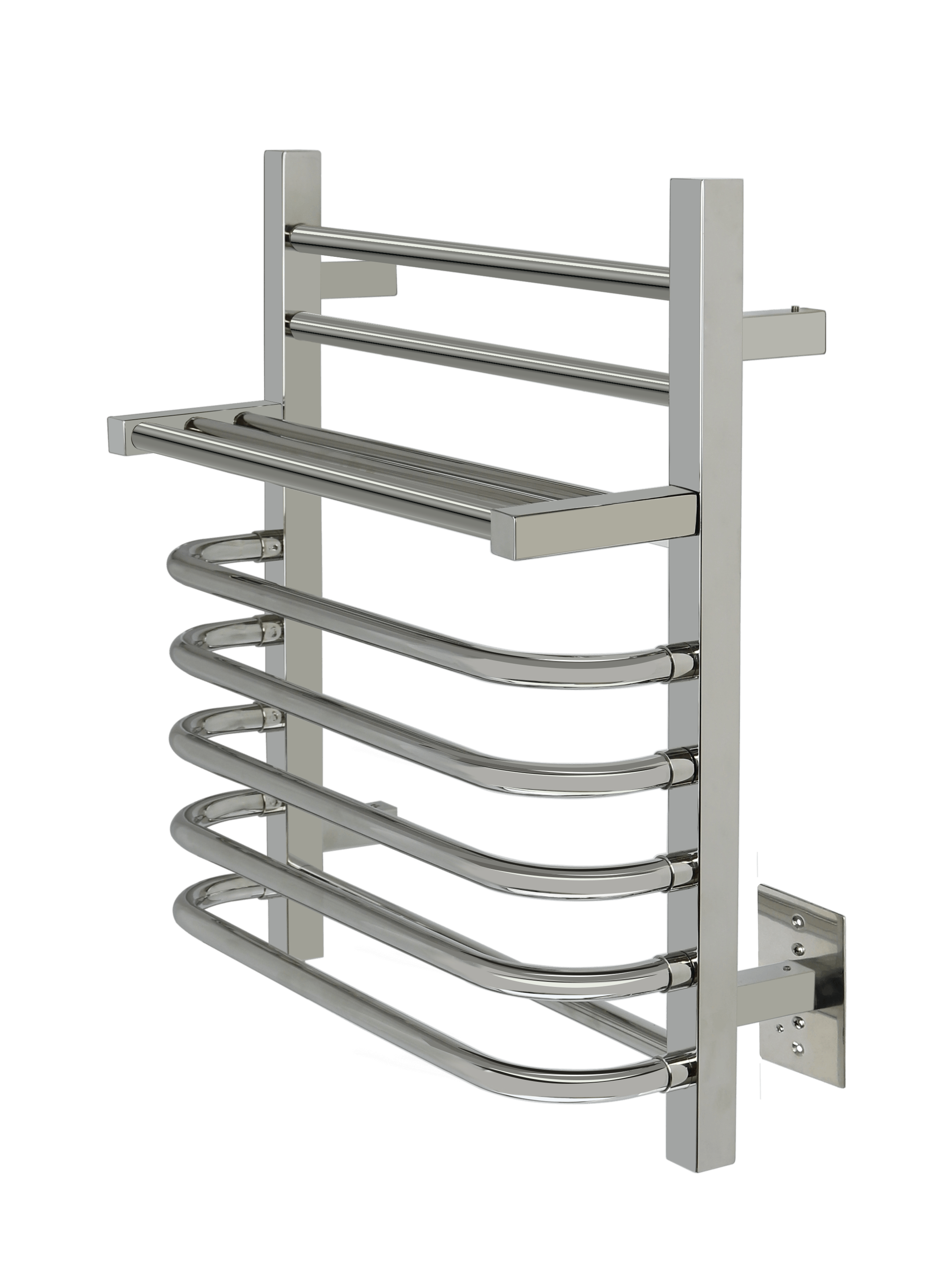 WarmlyYours Maui TWS1 MAU07PH Hardwired Wall Mounted Towel Warmer - 20.27