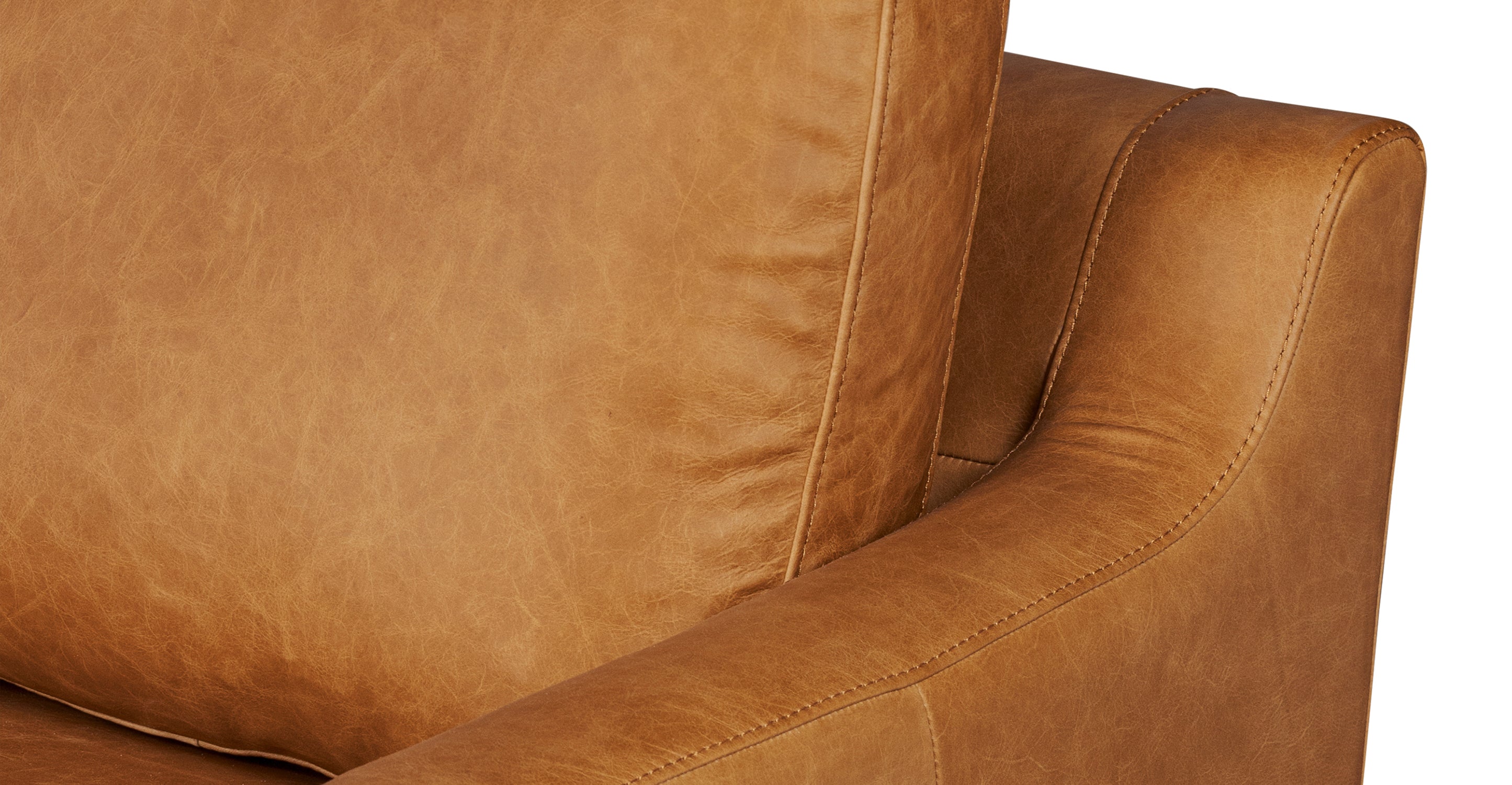 Sorrento Corner Sectional Sofa - Modern L-Shaped Couch for Living Room, Family Room & Lounge - Comfortable Fabric Sectional Sofa with Chaise for Home Decor