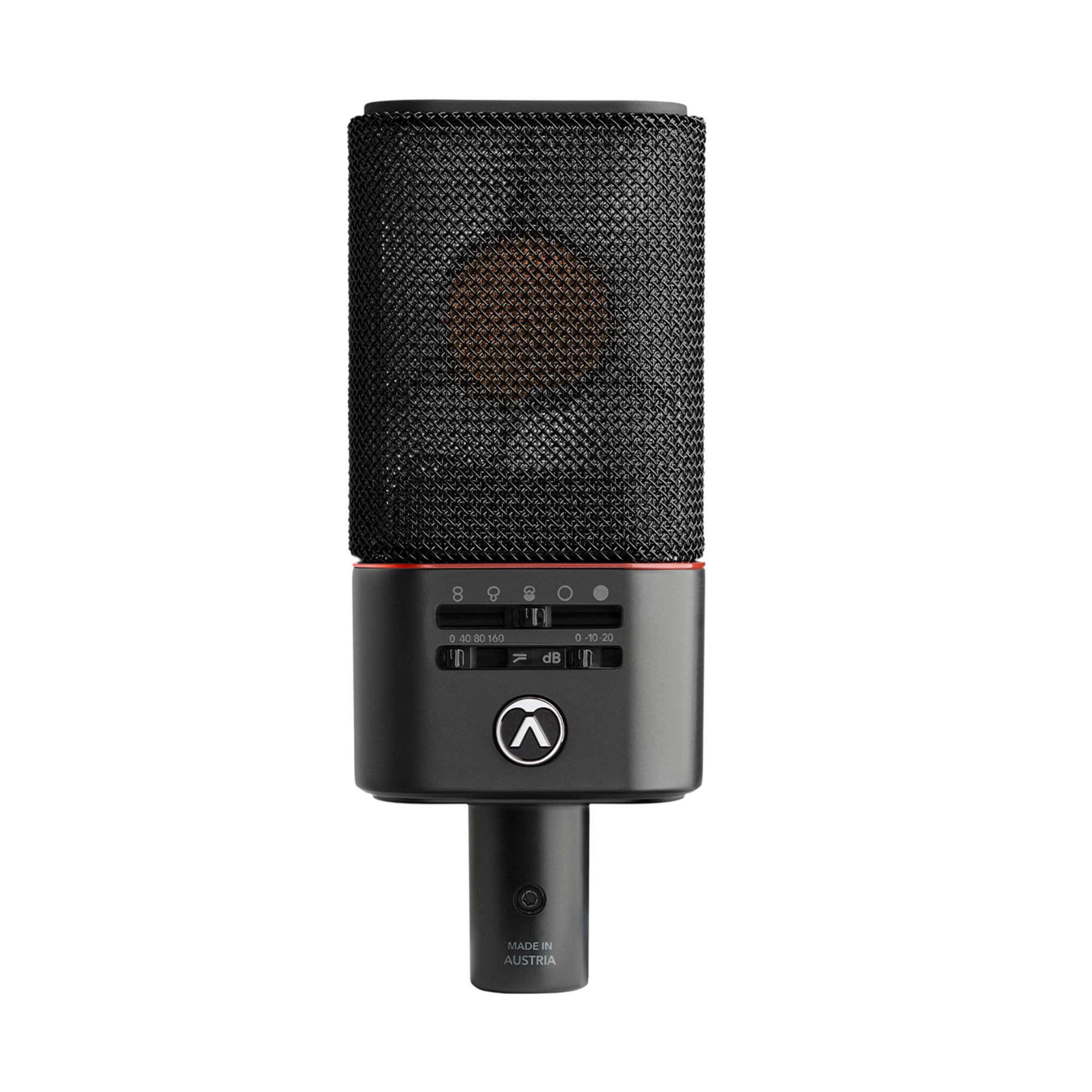 Austrian Audio OC818 Multi-Pattern Large Diaphragm Condenser Microphone - Professional Studio Recording, Podcasting & Live Performance