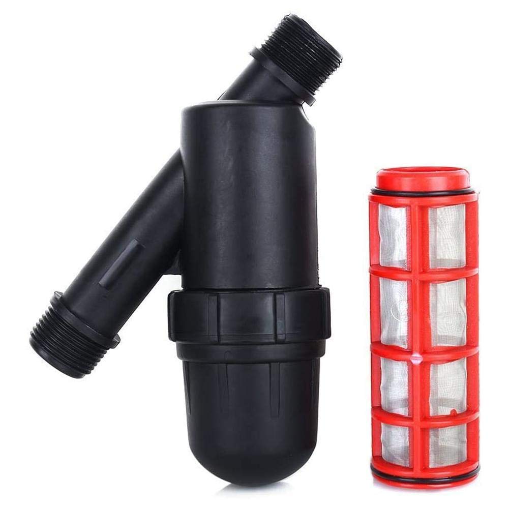 3/4 Inch Stainless Steel Mesh Screen Irrigation Filter - Garden & Agriculture Water Conditioning Strainer for Drip Irrigation Systems - Perfect for Lawns, Farms, and Greenhouses