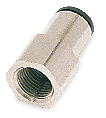 Legris 6mm Metal Female Adapter - 3114 06 13 | High-Quality Brass Fitting for Air & Water Systems | Perfect for Pneumatic Tools, Compressors & Industrial Applications