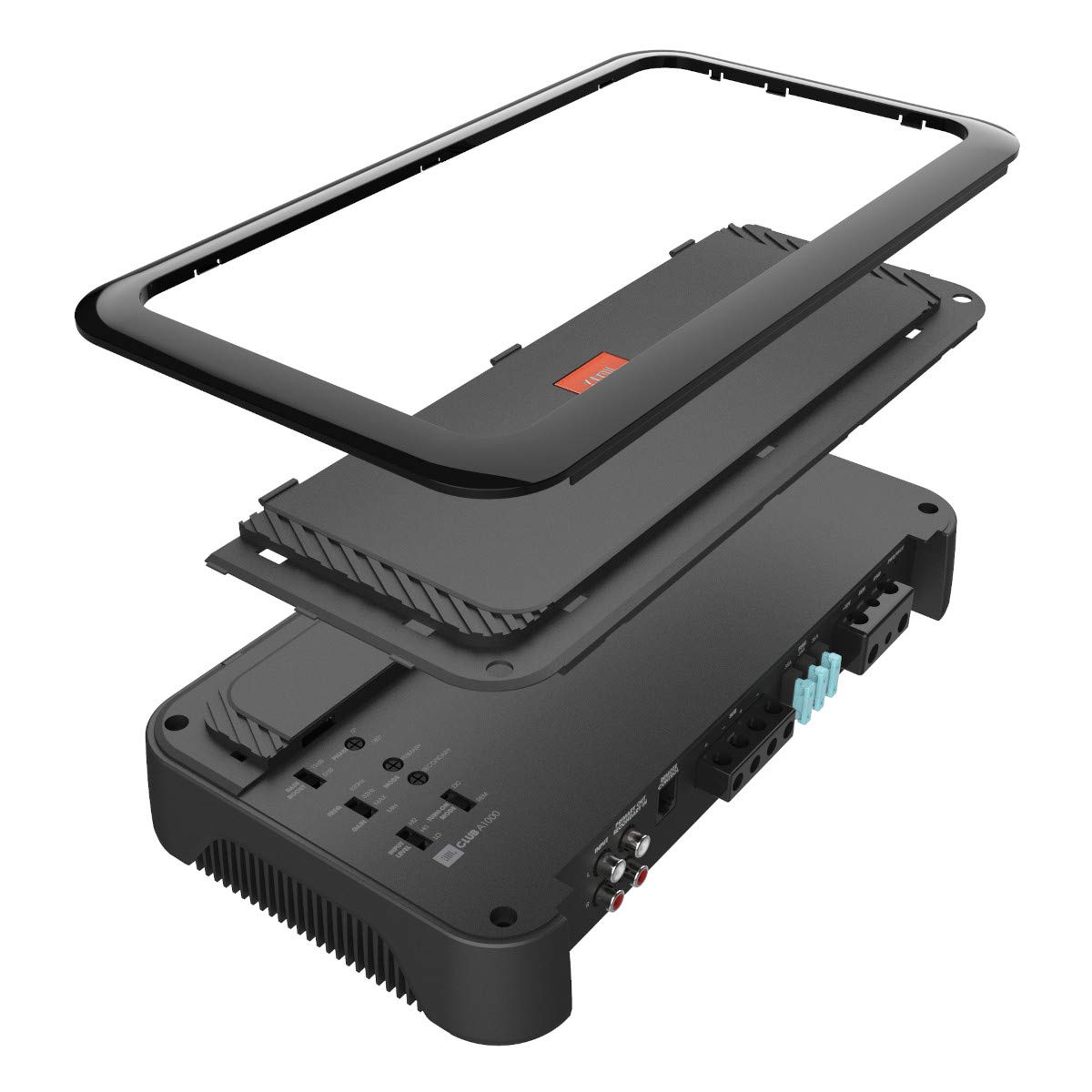 JBL Club A1000 1000W Mono Car Amplifier with Remote Level Control - High Power Audio for Car Stereo, Subwoofer, and Home Theater Systems