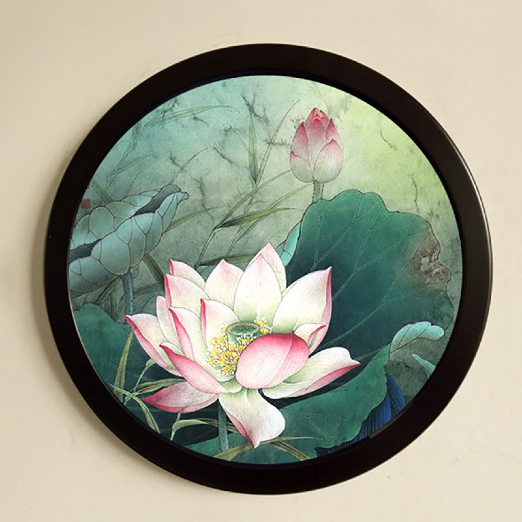 Modern Round Photo Frame - Wall Mounted Picture Display for Home Decor | DIY Hanging Photo Holder for Living Room, Bedroom & Office