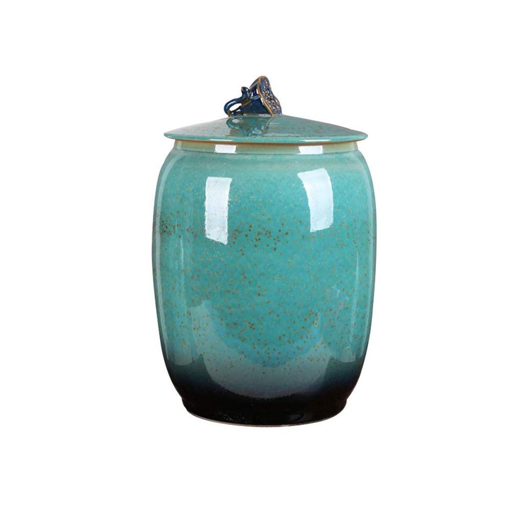 Ceramic Rice Storage Jar 15kg with Lid - Kitchen & Pantry Organization