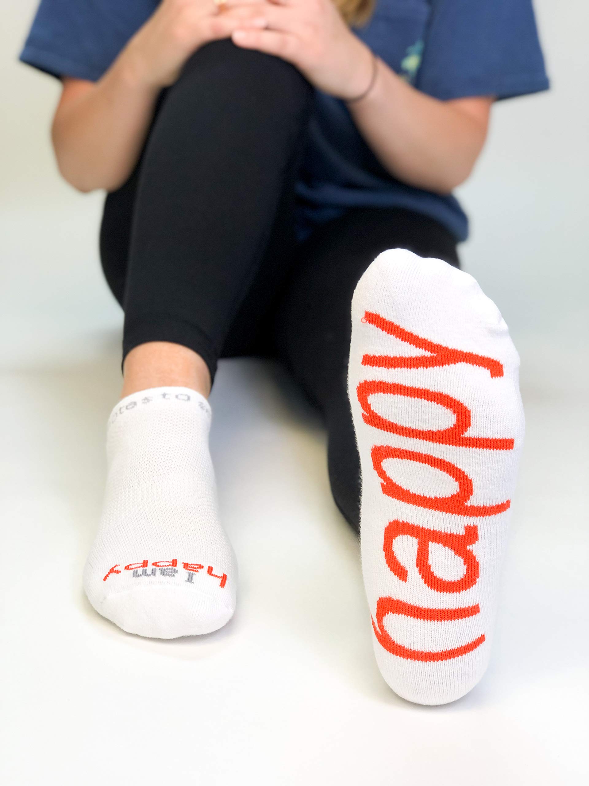 Notes to Self Socks - Motivational & Inspirational Socks for Women, Men, Kids - Positive Affirmation Gifts for Daily Encouragement, Workout, Yoga & Self-Care