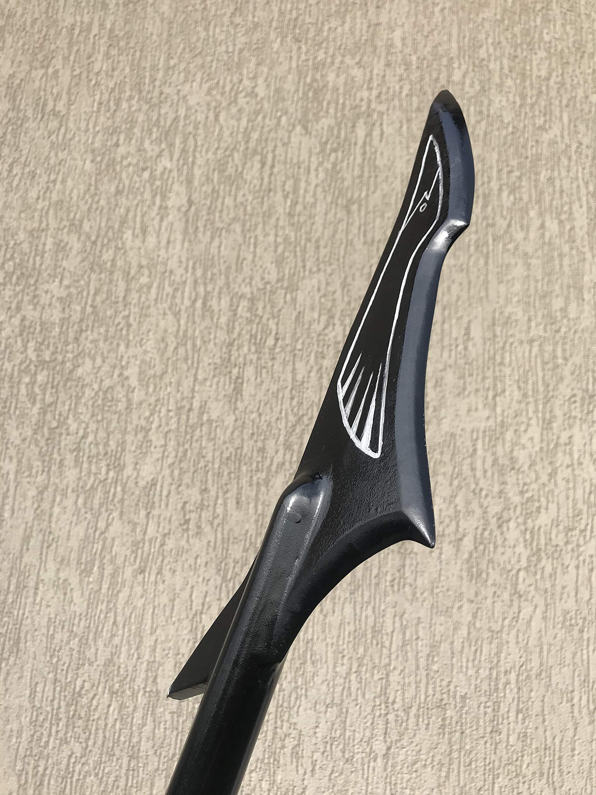 Fantasy Cosplay Staff & Spear - Authentic Book-Inspired Costume Accessories for Anime, LARP, and Halloween Costumes