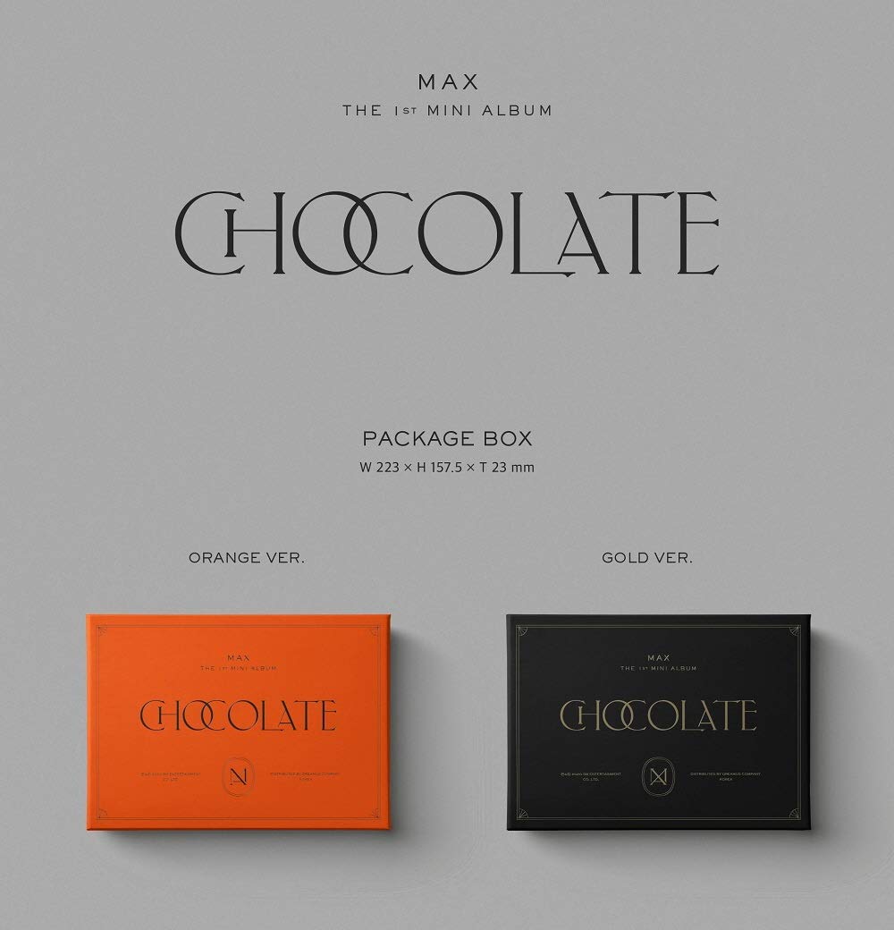 MAX CHANGMIN TVXQ - Chocolate (1st Mini Album) K-Pop CD + Photobook (Random Version) | Perfect for K-Pop Collectors & Fans of Korean Music