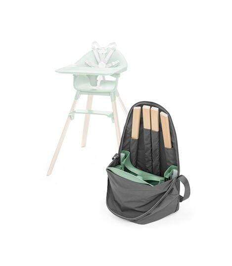 Stokke Clikk High Chair Travel Bag - Portable Baby Chair Cover for Trips, Grey - Perfect for Airplane, Car, and Restaurant Use