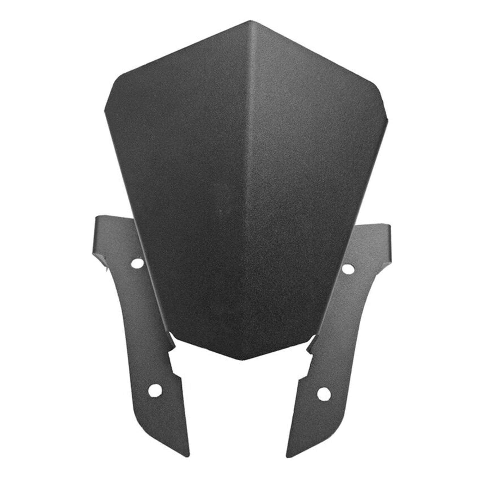 MT07 Motorcycle Windscreen for Yamaha (2013-2017) - Black Wind Deflector for Better Ride