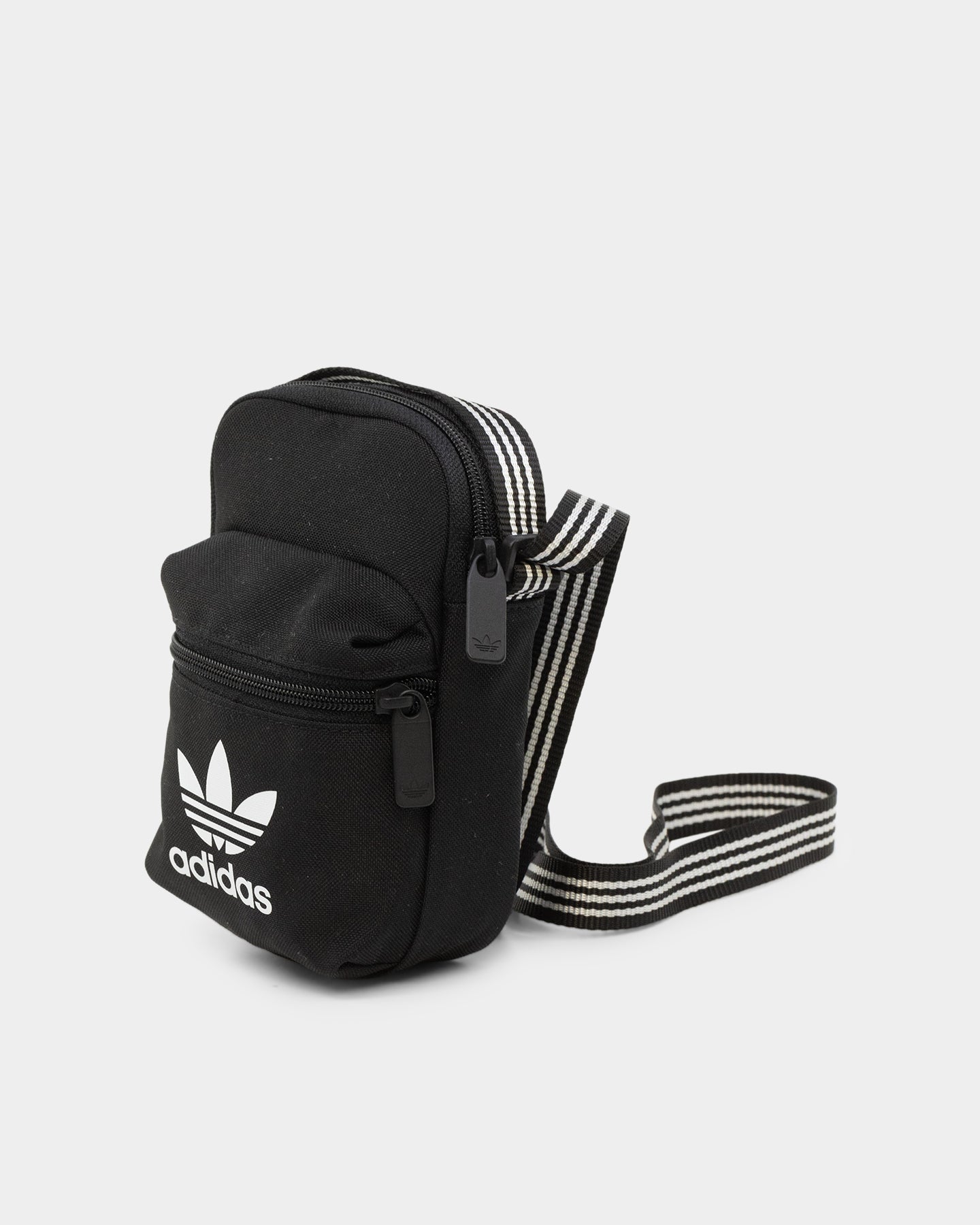 Adidas Adicolor Classic Festival Bag - Black | Stylish & Durable Crossbody Bag for Music Festivals, Travel & Everyday Use