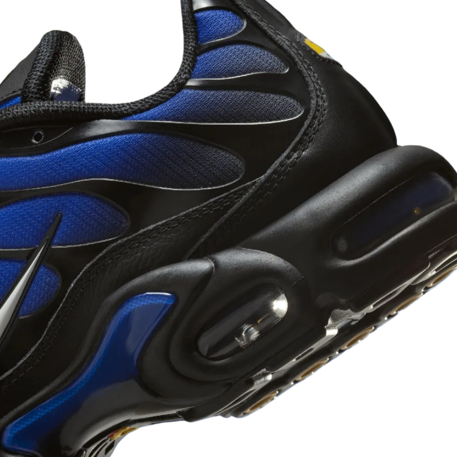 Nike Air Max Plus Premium Running Shoes for Men - Black Phantom & Racer Blue - Comfortable Athletic Sneakers for Jogging, Gym & Casual Wear