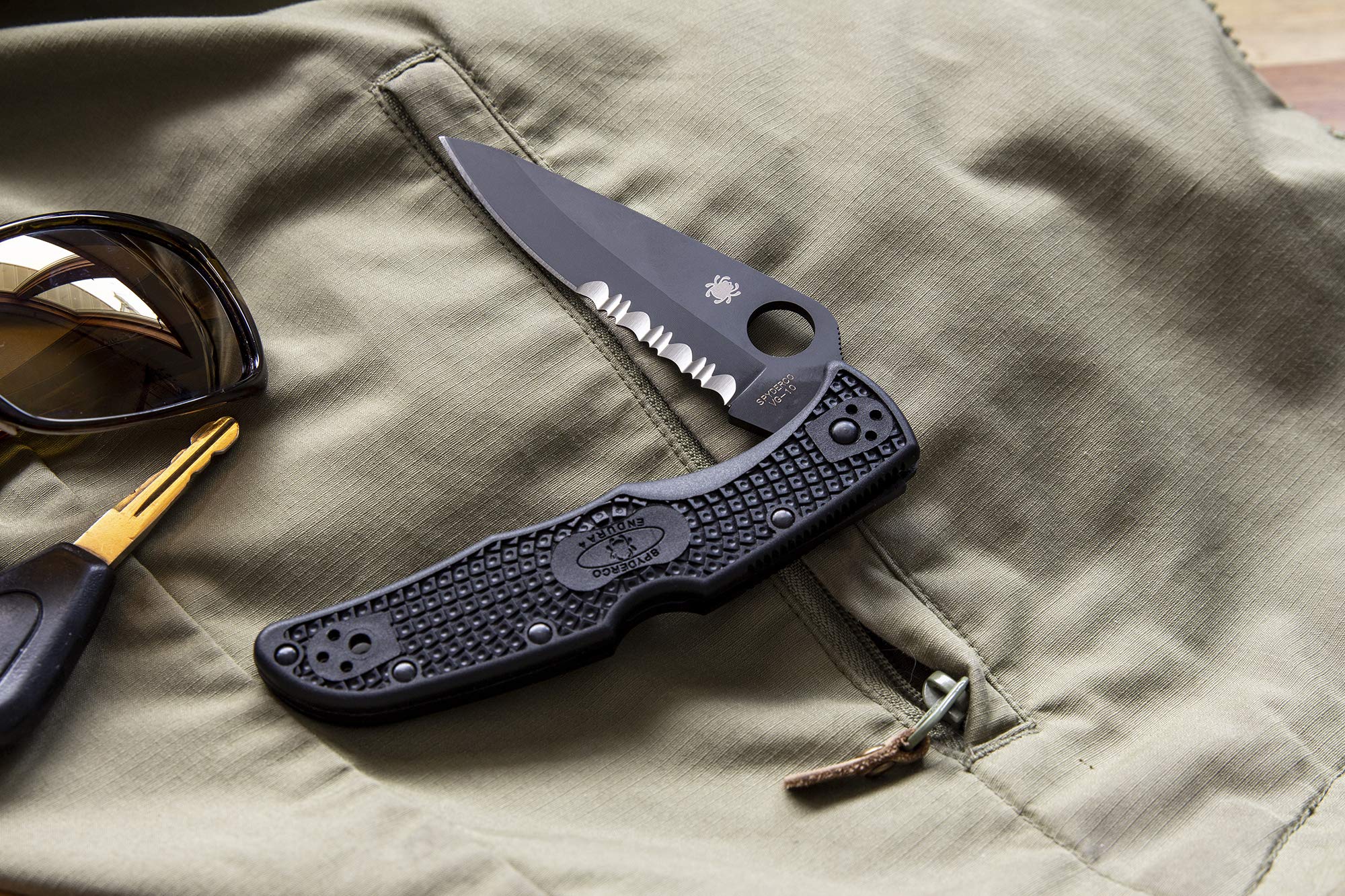 Spyderco Endura 4 Folding Knife - 3.82