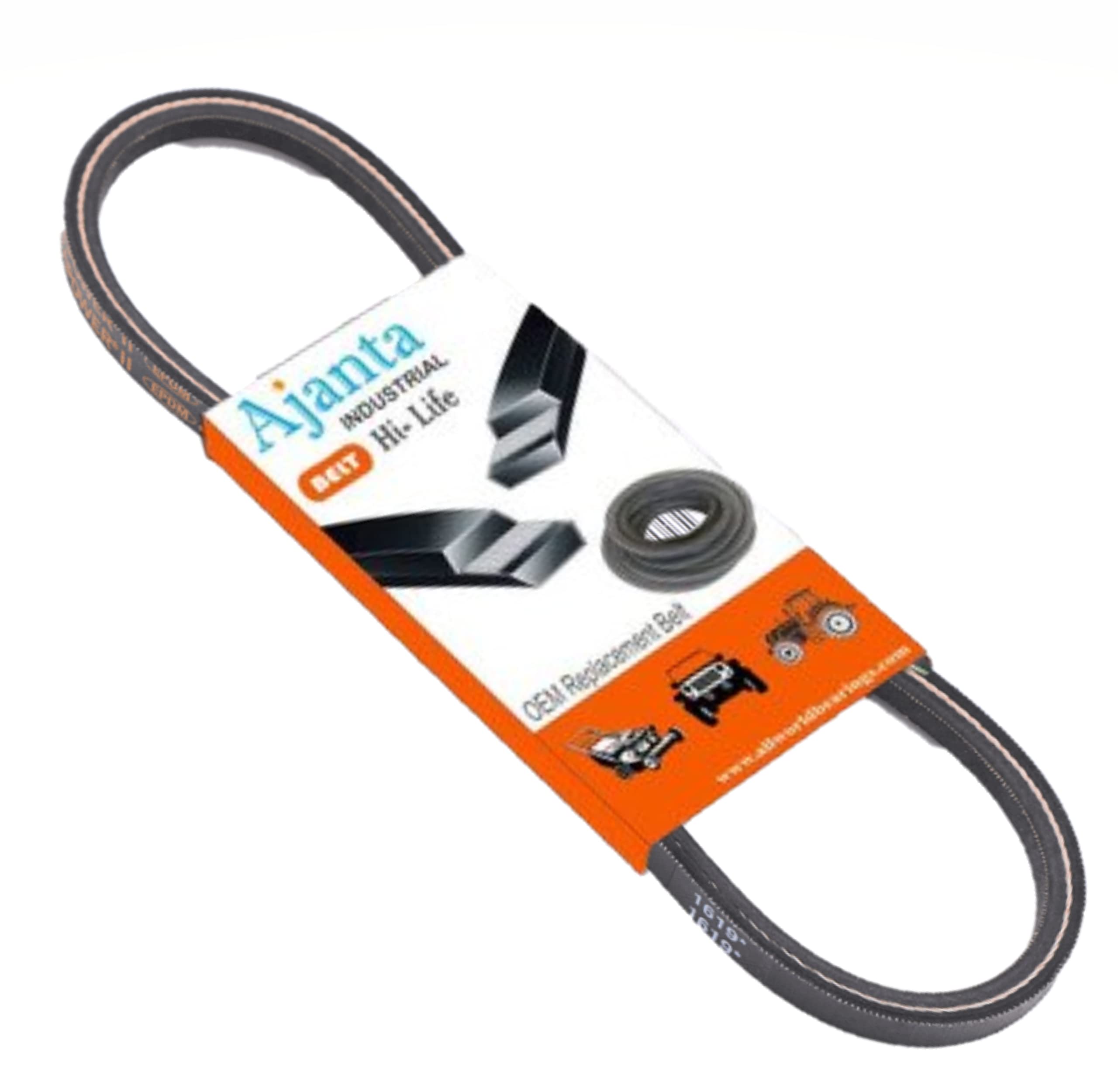 Ajanta Snowblower OEM Replacement Belt 501818201, 581832401 (1/2X35.6) RAW Edge - Compatible with Major Snow Blower Brands - Perfect for Winter Snow Removal and Maintenance