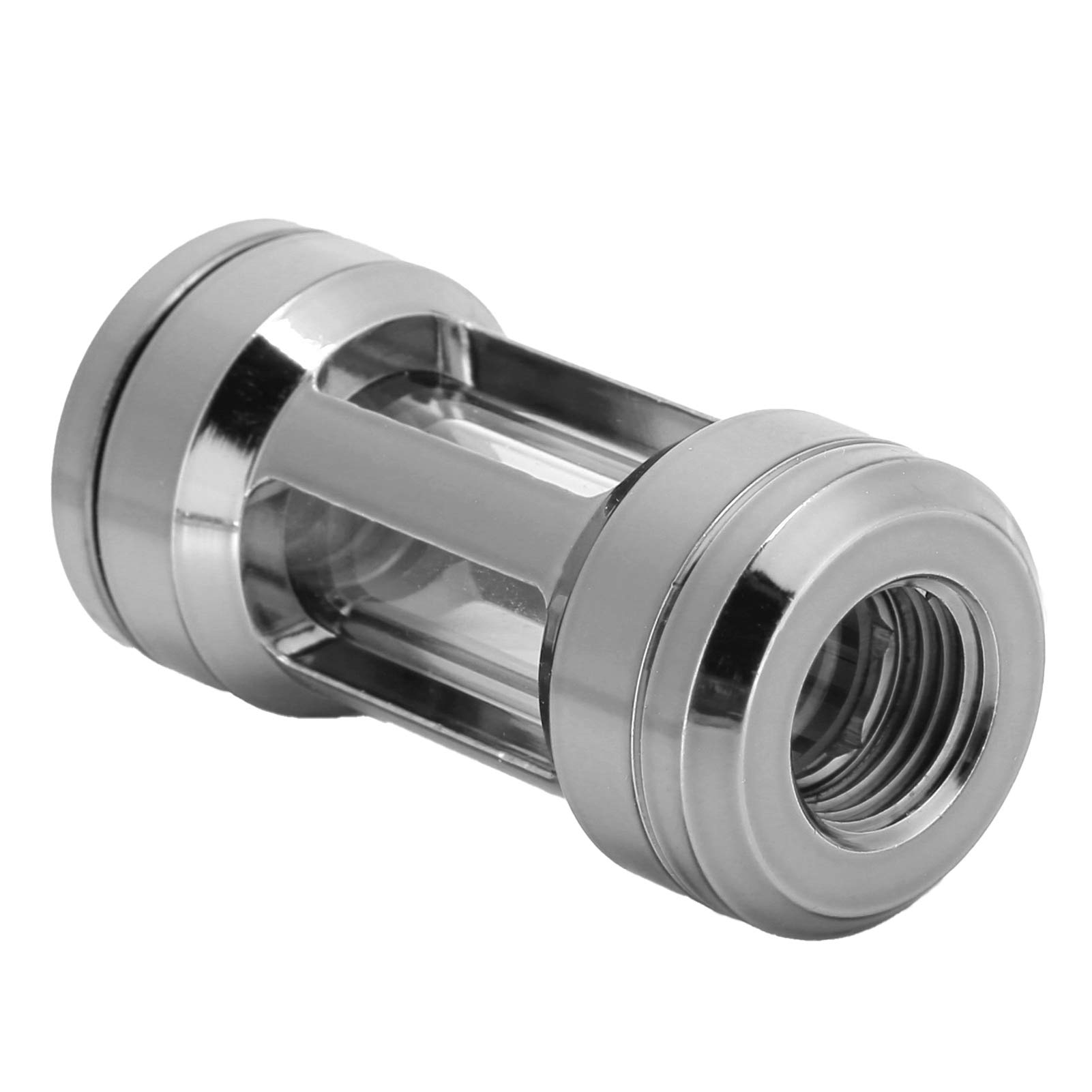 High-Performance G1/4 Thread Computer Water Cooling Filter - Silver | Impurity Filtration for PC Liquid Cooling Systems | Ideal for Gaming Rigs & High-End Workstations