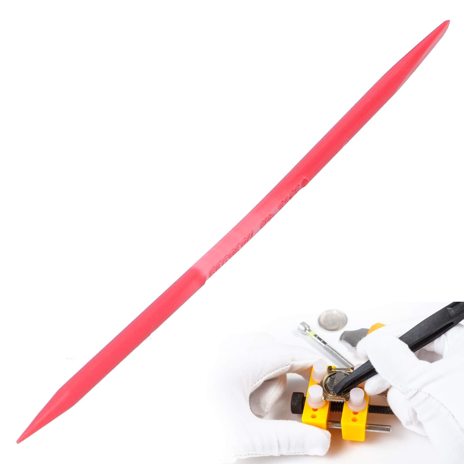 Professional Watch Repair Tool Kit - Watchmaker Plastic Stick & Assembly Tools for Watch Repair Workers (Ideal for Watch Battery Replacement, Band Adjustment & Maintenance)