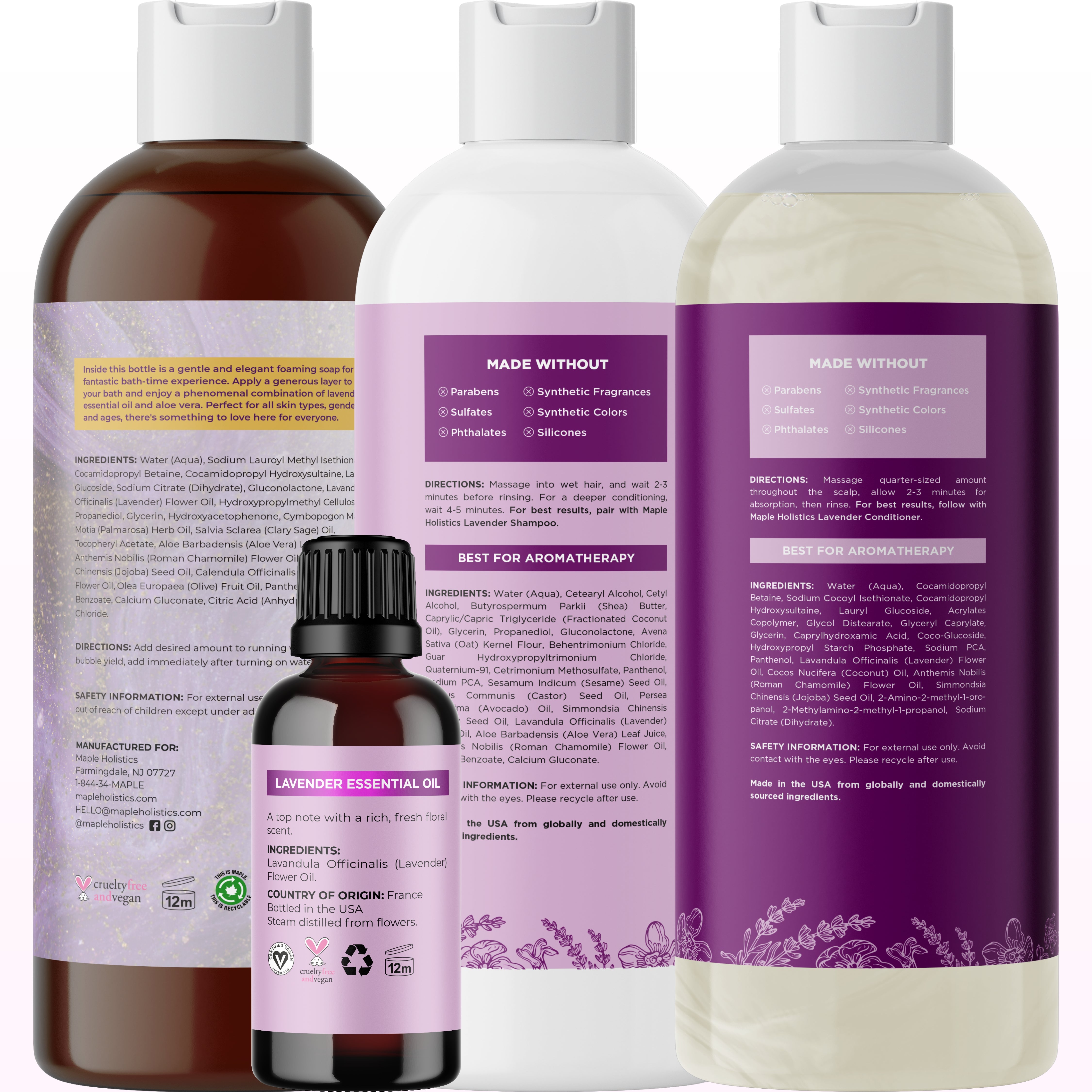 Premium Dried Lavender Bundles for Home Decor, Aromatherapy & Gifts - Perfect for Relaxation, Wedding Decor & DIY Crafts