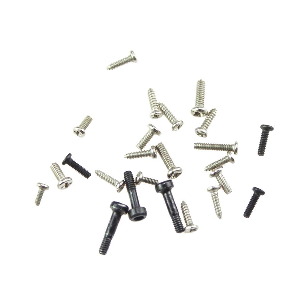 UJEAVETTE® 24Pcs Cross Round Head Screws Set for Wltoys XK K130 RC Planes, Cars, Drones - Motor Gear Kit, Receiver Parts, Transmitter Controller Accessories | Perfect for RC Model Repair & DIY Projects