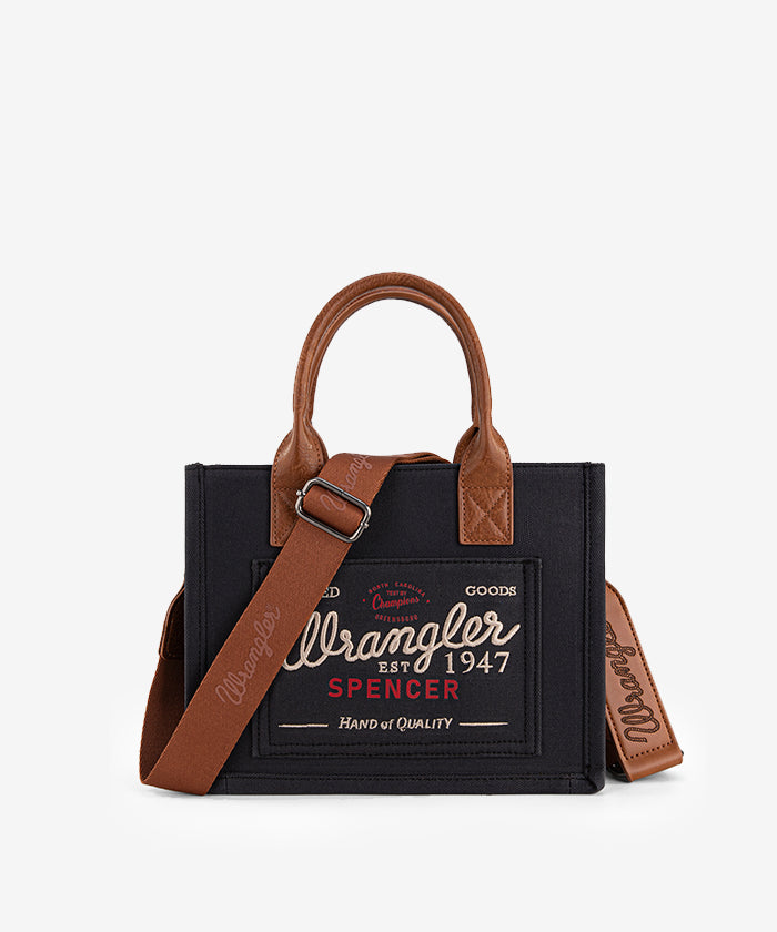 Wrangler Canvas Crossbody Purse for Women - Durable & Stylish Shoulder Bag - Perfect for Travel, Shopping & Everyday Use