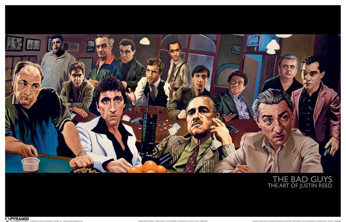 The Bad Guys Poster by Justin Reed - 11x17 Wall Art Print for Bedroom, Home, Office & Playroom Decor | Perfect for Movie Fans & Kids Room Decoration