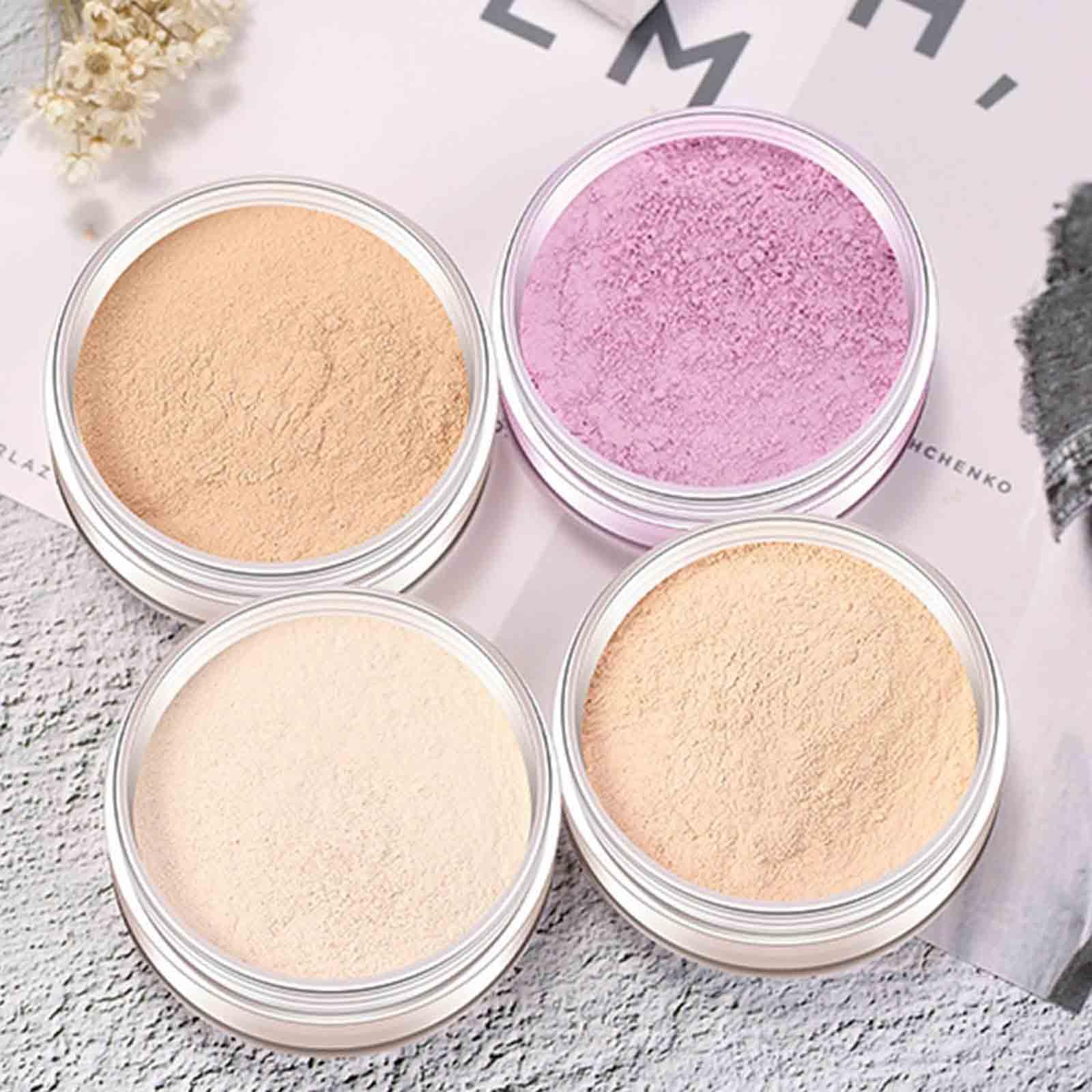 Allaura Beauty Blurring Setting Powder - Translucent Pink Makeup Finishing Powder for All Skin Tones | Oil Control & Pore Minimizing | Perfect for Daily Wear & Photo Shoots