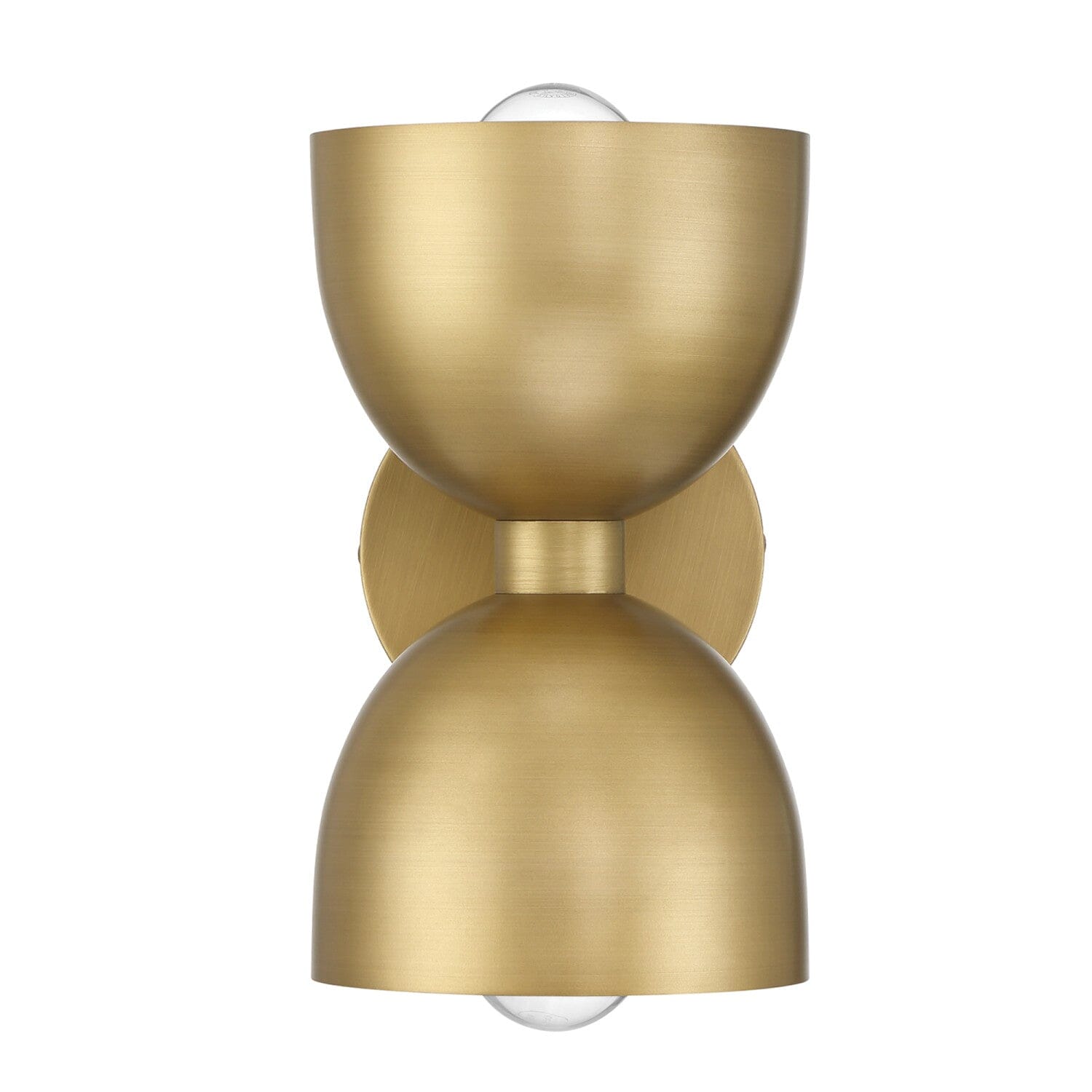 Erling 2-Light 10-Inch Wall Sconce - Modern Flush Mount Lighting Fixture for Bedroom, Hallway & Living Room Decor