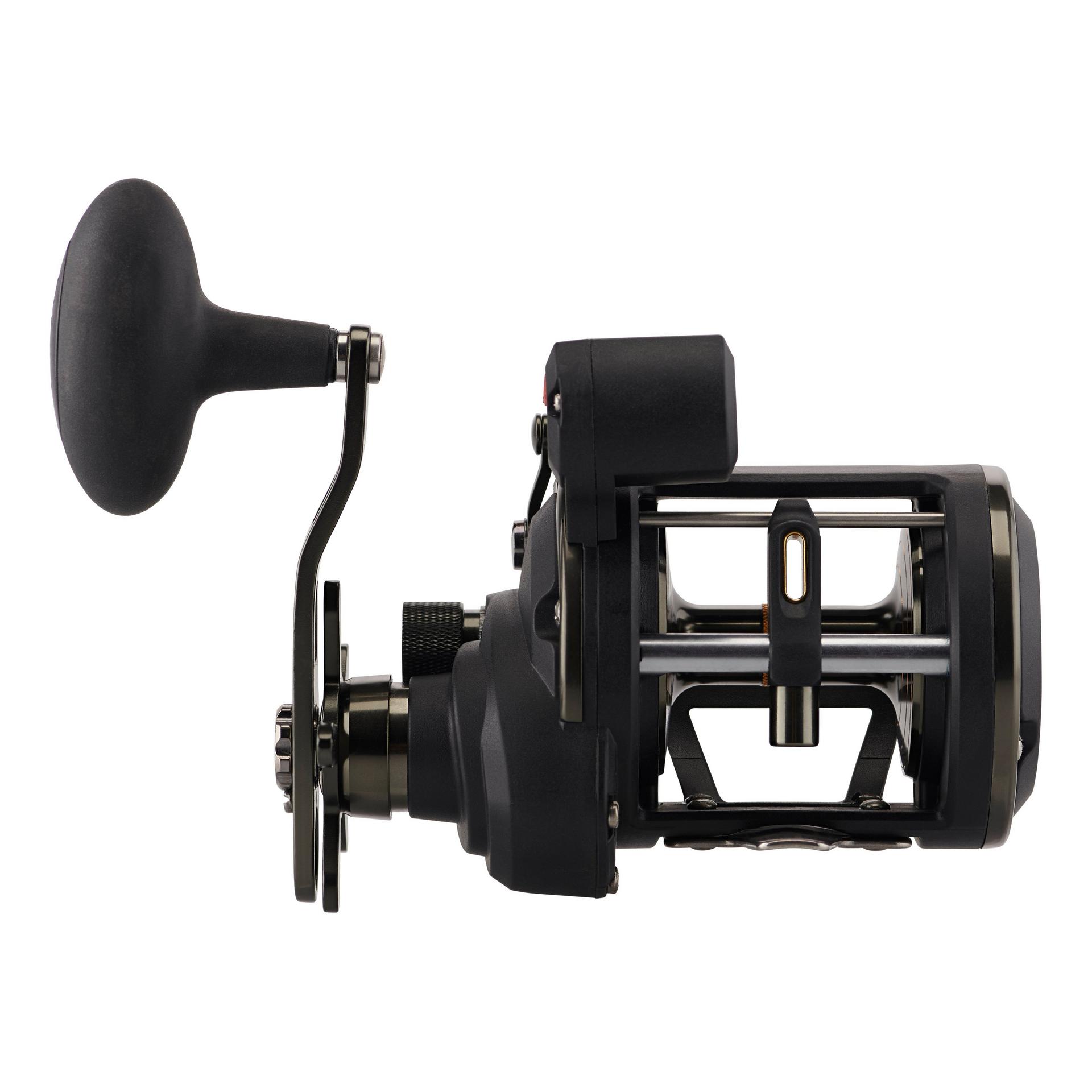 Squall® II Level Wind Conventional Reel - Saltwater & Freshwater Fishing Reel for Casting, Trolling & Bottom Fishing | Durable & Smooth Drag System for Bass, Walleye & Catfish