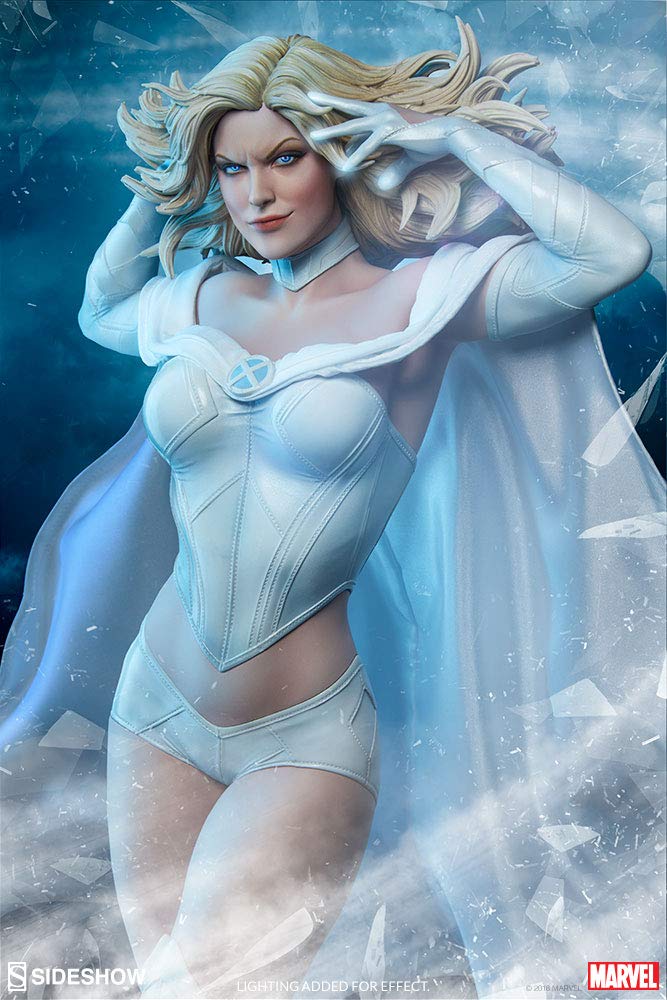 Sideshow Marvel Comics X-Men Emma Frost Premium Format Collectible Statue - Perfect for Comic Book Fans, Home Decor & Superhero Display