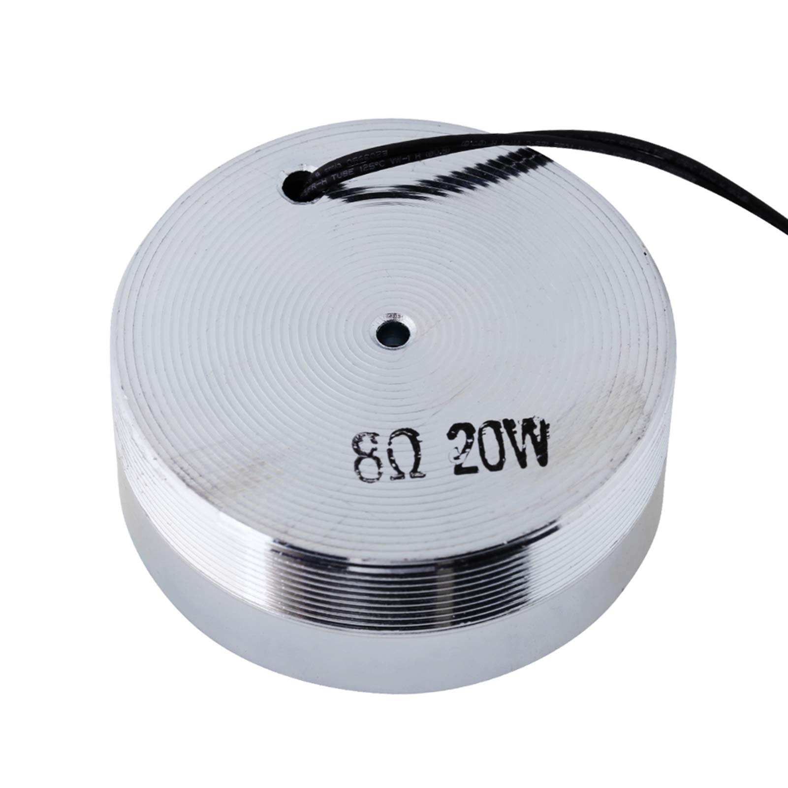 YWBL-WH 50mm Vibration Speaker - 2 Inch All Frequency Resonance Loudspeaker with Strong Bass (8Ω 20W) - Perfect for Home Audio, DIY Projects, and Electronic Buzzer Applications