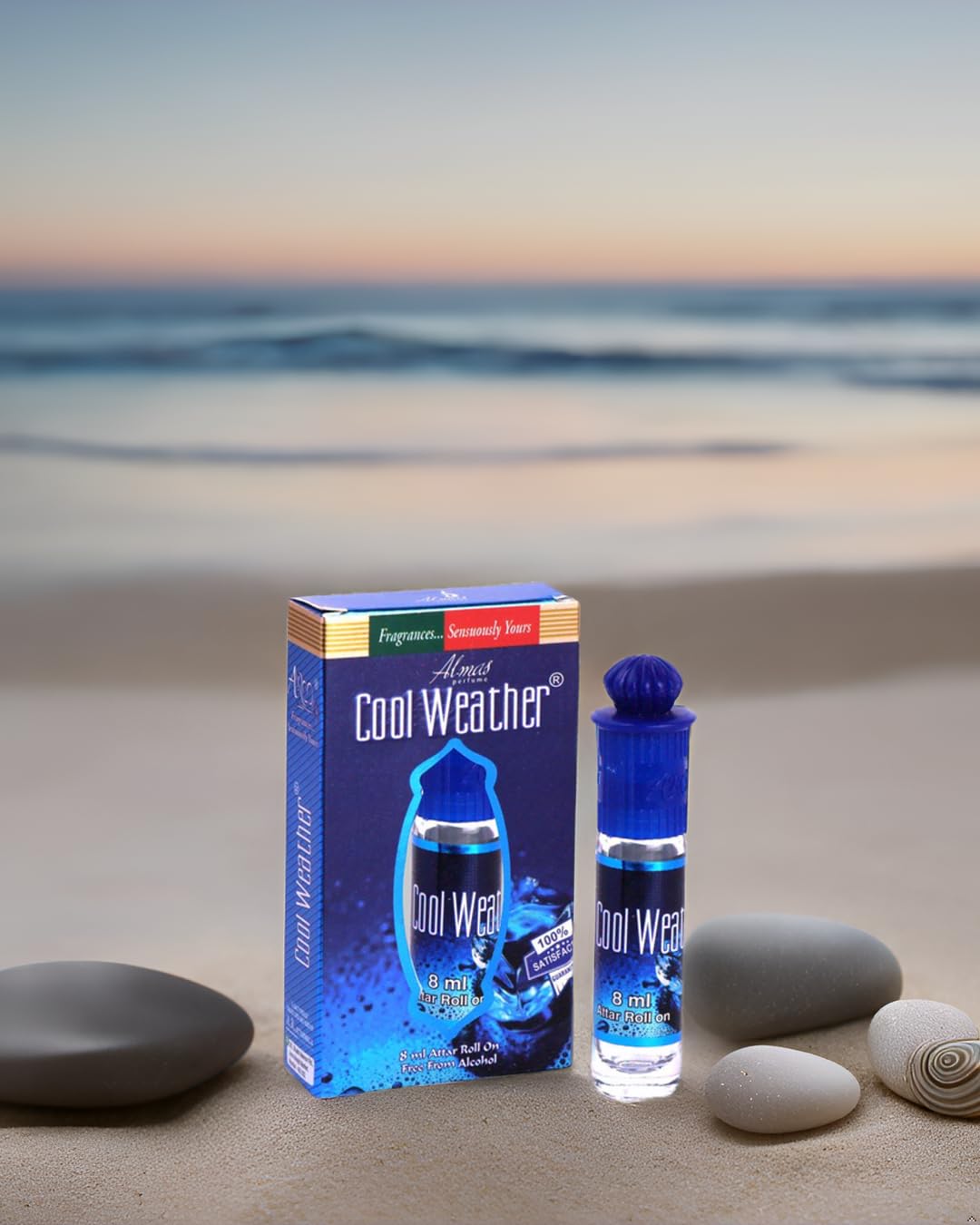 Premium Unisex Perfume Oil - Almas Cool Weather Fragrance Attar (6ml) for Men & Women | Long-Lasting Scent for Daily Wear, Special Occasions & Gift Giving