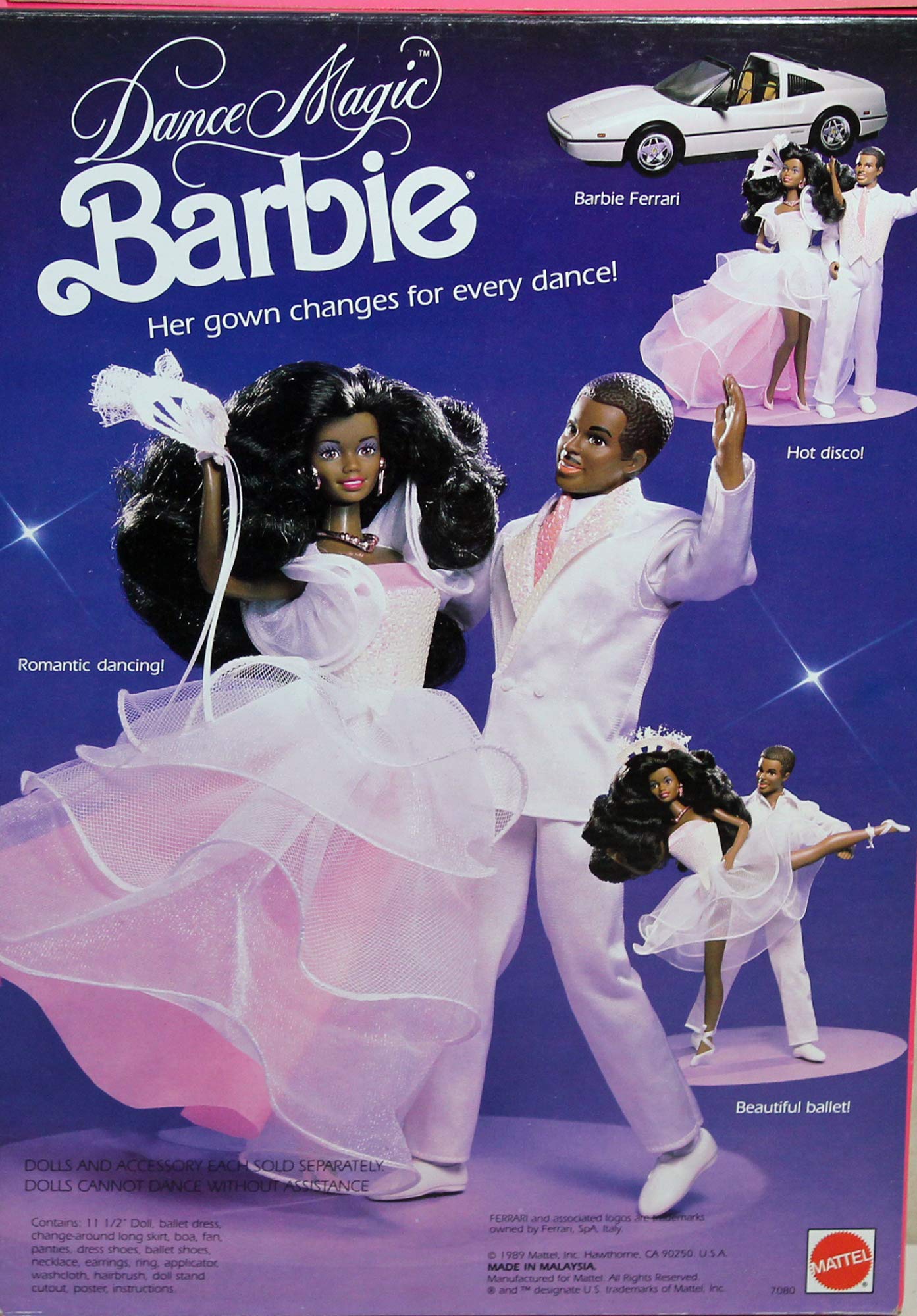 Vintage 1989 Barbie Dance Magic Doll - Collectible Toy for Kids & Fans