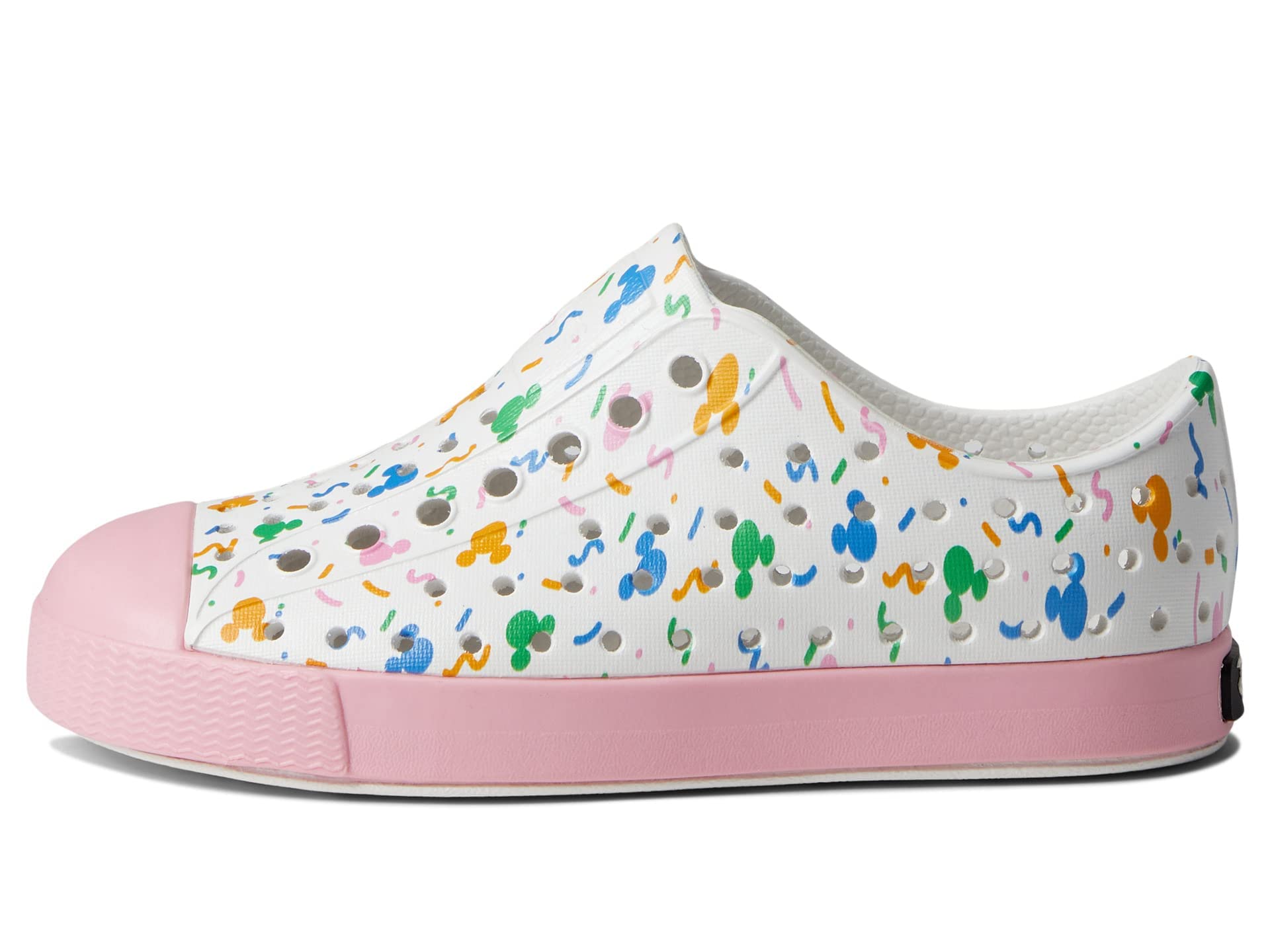 Native Shoes Jefferson Disney Print Kids' Sneakers - Lightweight & Comfortable for School, Play & Everyday Wear