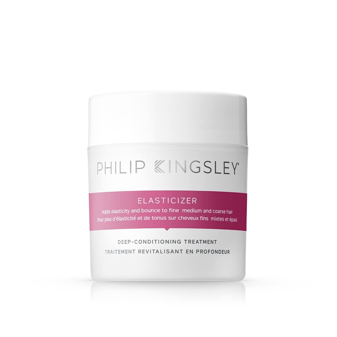 PHILIP KINGSLEY Elasticizer Deep Conditioner Hair Mask - Repair Treatment for All Hair Types | Pre-Shampoo Deep Conditioning Mask | Hydrates, Adds Shine, Reduces Breakage & Frizz | 5.07oz | Perfect for Damaged, Dry or Frizzy Hair Before Shampooing