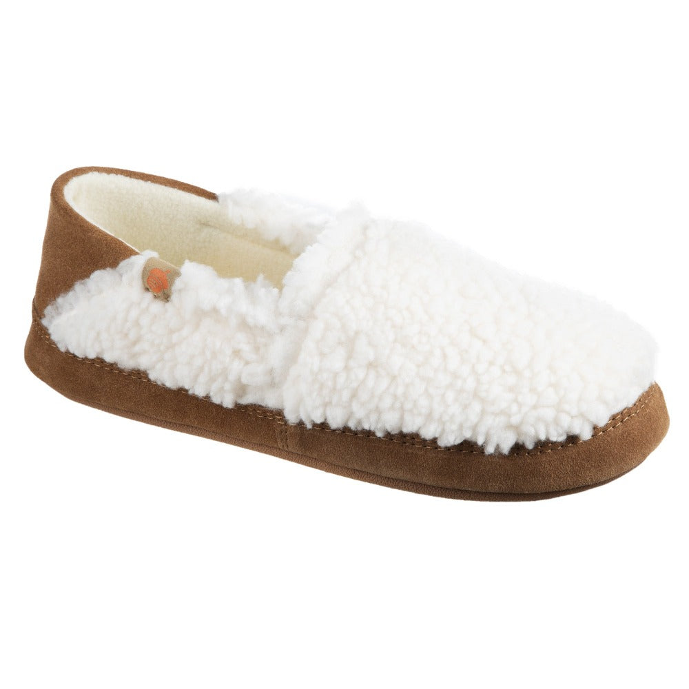 Women's Acorn® Moc II Collapsible Heel Slippers with Indoor/Outdoor Sole - Cozy House Shoes for Relaxing at Home, Lounging & Quick Outdoor Errands
