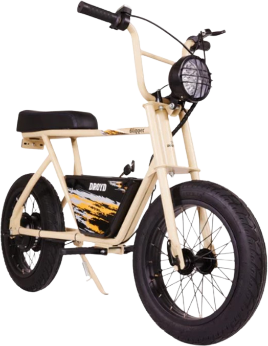 Droyd Blipper Mini Electric Bike - 24V 10Ah Battery, 250W Motor, 12.5 MPH Speed - Lightweight & Portable E-Bike for Commuting, Campus, and Urban Riding