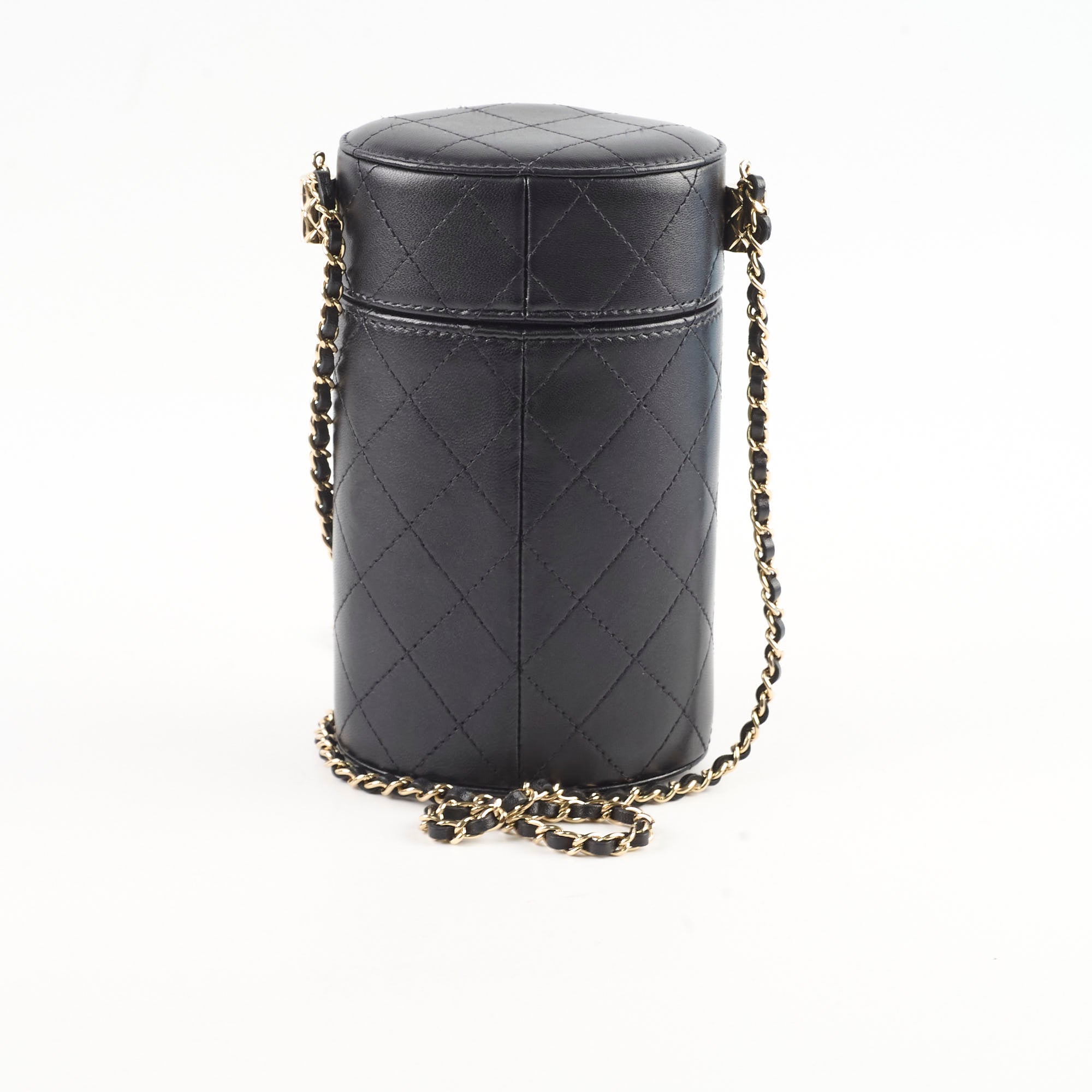 Chanel Round Vanity Case with Mirror 31 Series - Luxury Cosmetic Bag for Women | Perfect for Travel, Makeup Storage & Gift Giving