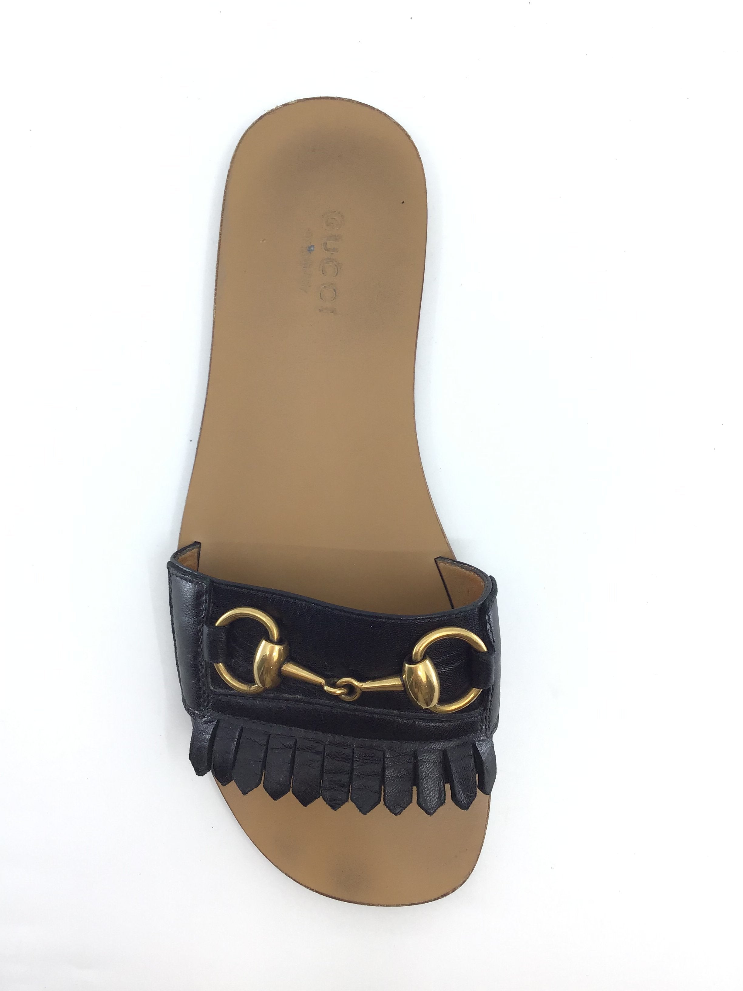 Gucci Black Slide Sandals for Women - Luxury Comfortable Slides with Logo - Perfect for Beach, Pool, and Summer Outfits