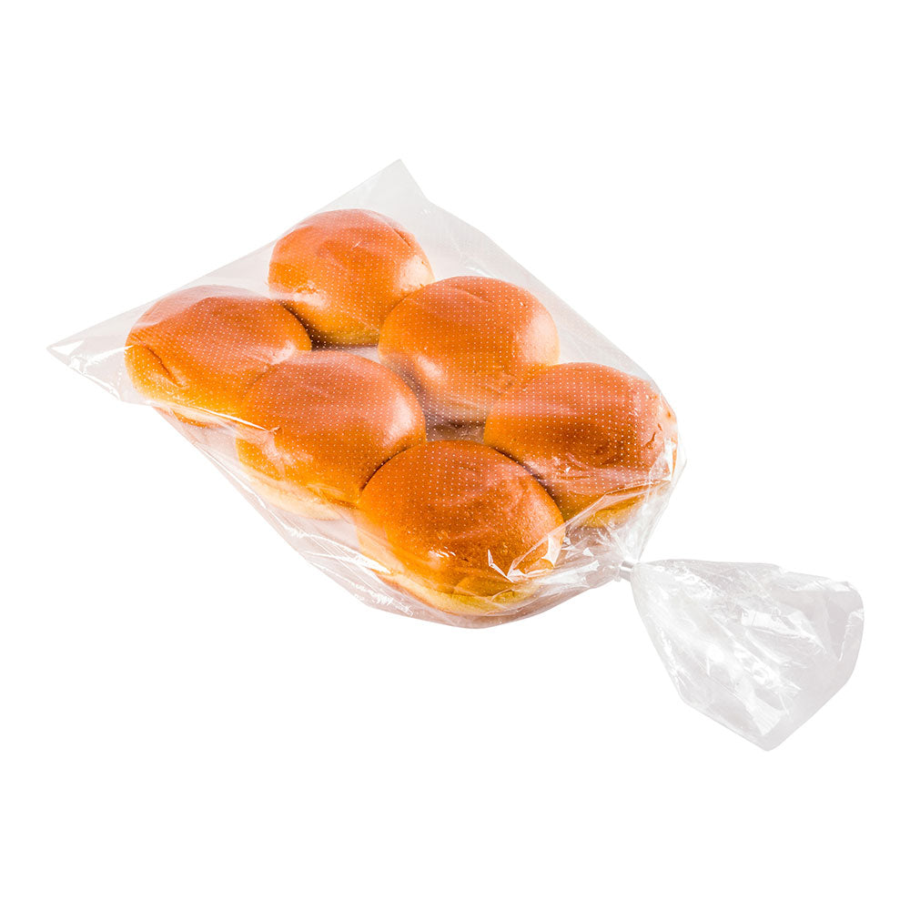 Clear Plastic Bread Bags with Micro Perforations & Wicket Dispenser - 11