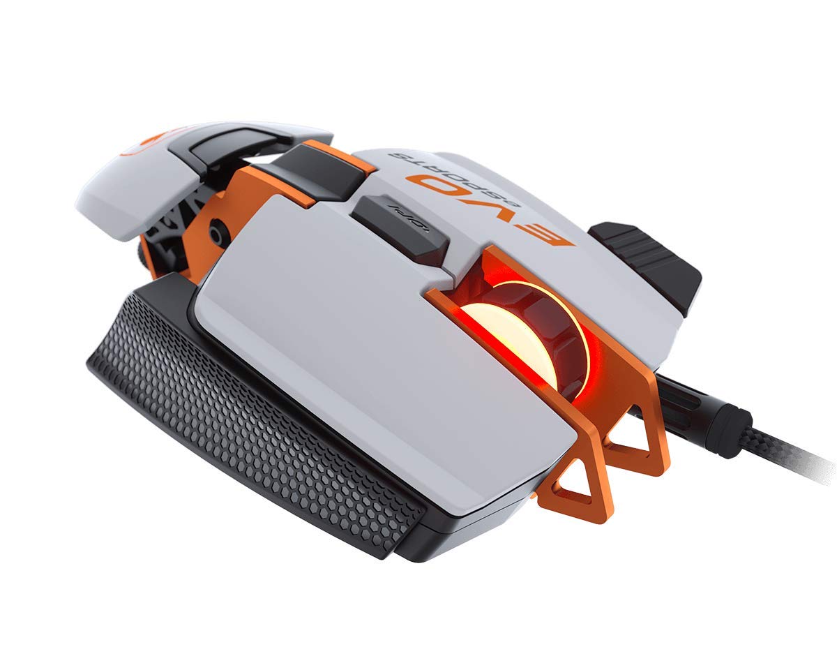 COUGAR 700M EVO Esports Gaming Mouse - 16000 DPI Optical Sensor, Adjustable Palm Rest & Weights, Fully Programmable Buttons - Perfect for FPS, MOBA & Competitive Gaming
