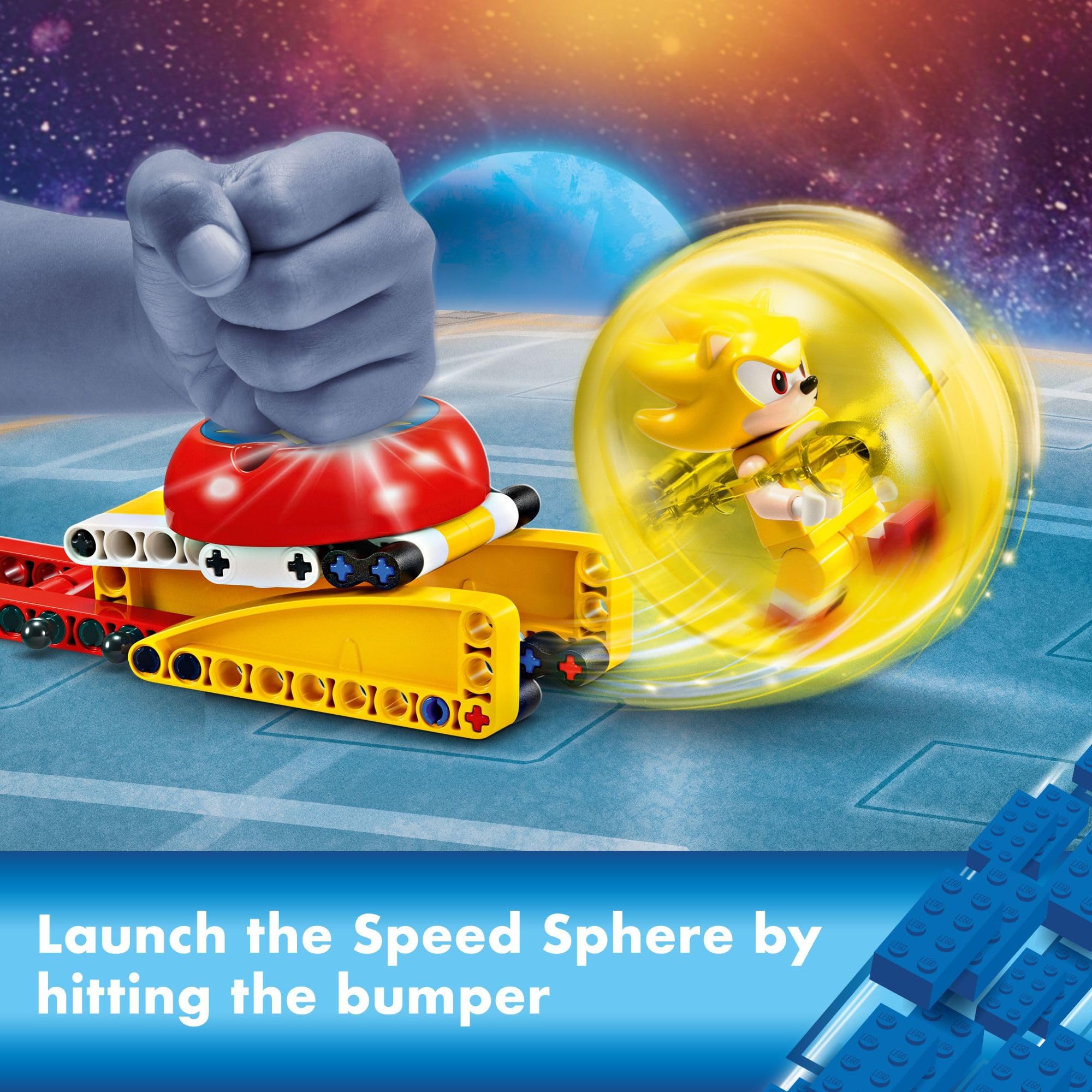 LEGO Sonic The Hedgehog 76999 Building Set - Super Sonic vs. Egg Drillster with Shadow & Dr. Eggman | Creative Construction Toy for Kids Ages 8+ | Perfect for Playtime, Birthday Gifts & Sonic Fans Collection