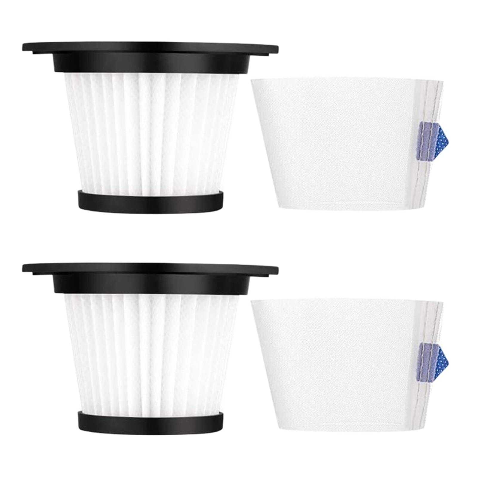 VIGANAN 2-Pack Vacuum Cleaner Filters Replacement for TESLER 3000/2000 & Kitfort KT-541 - HEPA Filter Accessories for Pet Hair, Dust & Allergies - Home Cleaning & Floor Care Essentials