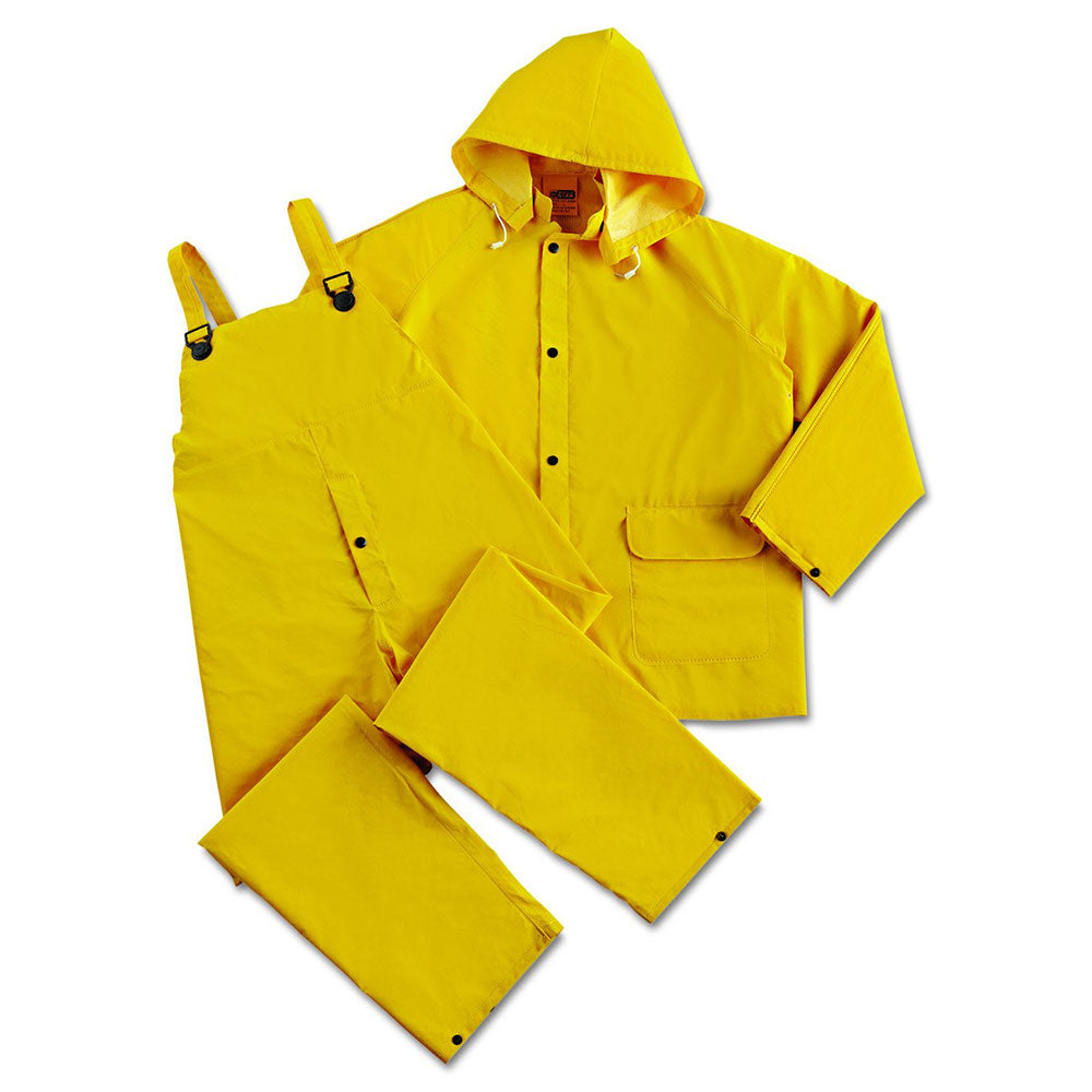 Anchor 9000 3XL Heavy Duty 3-Piece Extra Large Rain Suit for Men - Waterproof Workwear for Construction, Fishing & Outdoor Activities