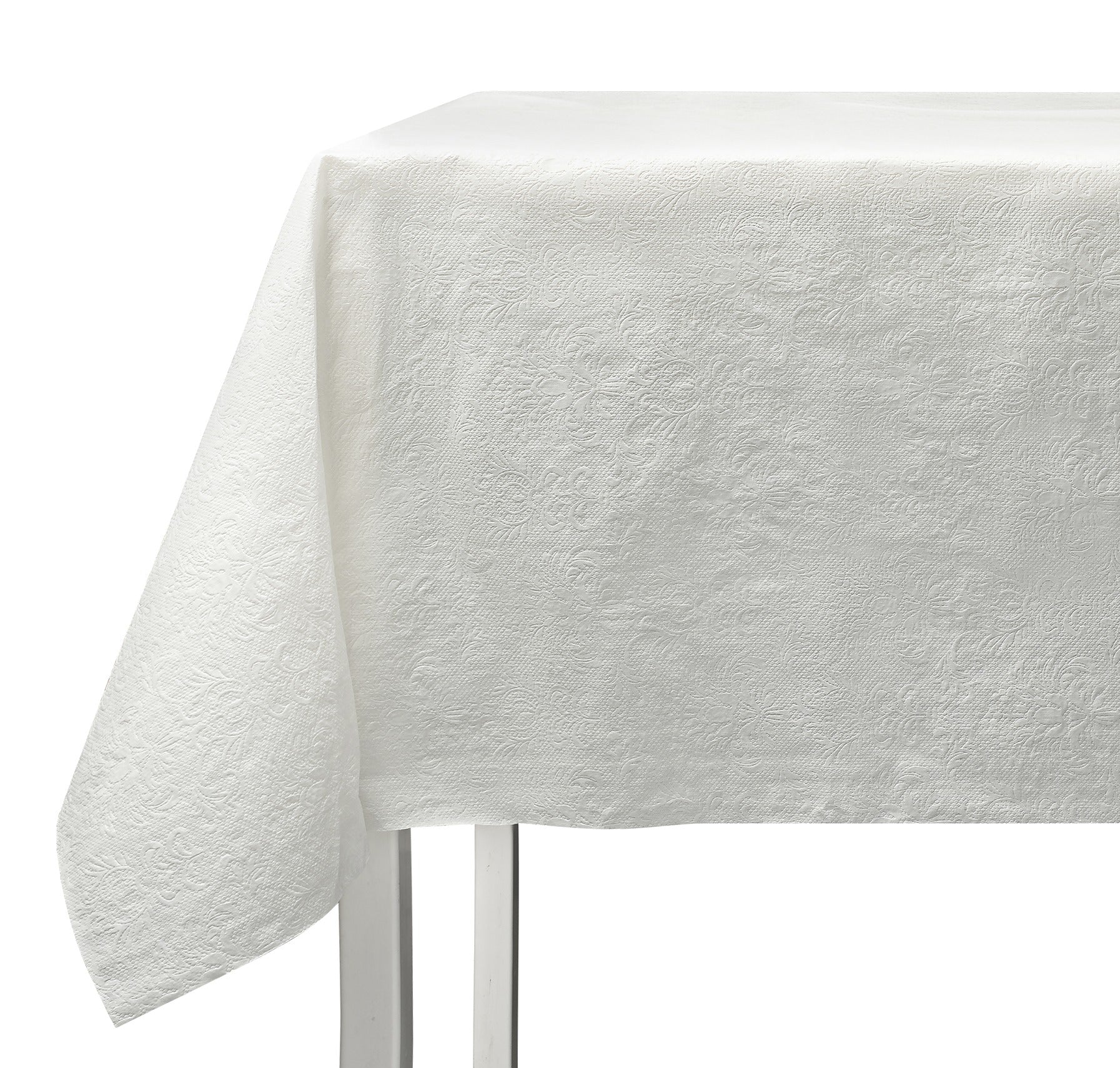 Premium Embossed Plastic Tablecloth 54