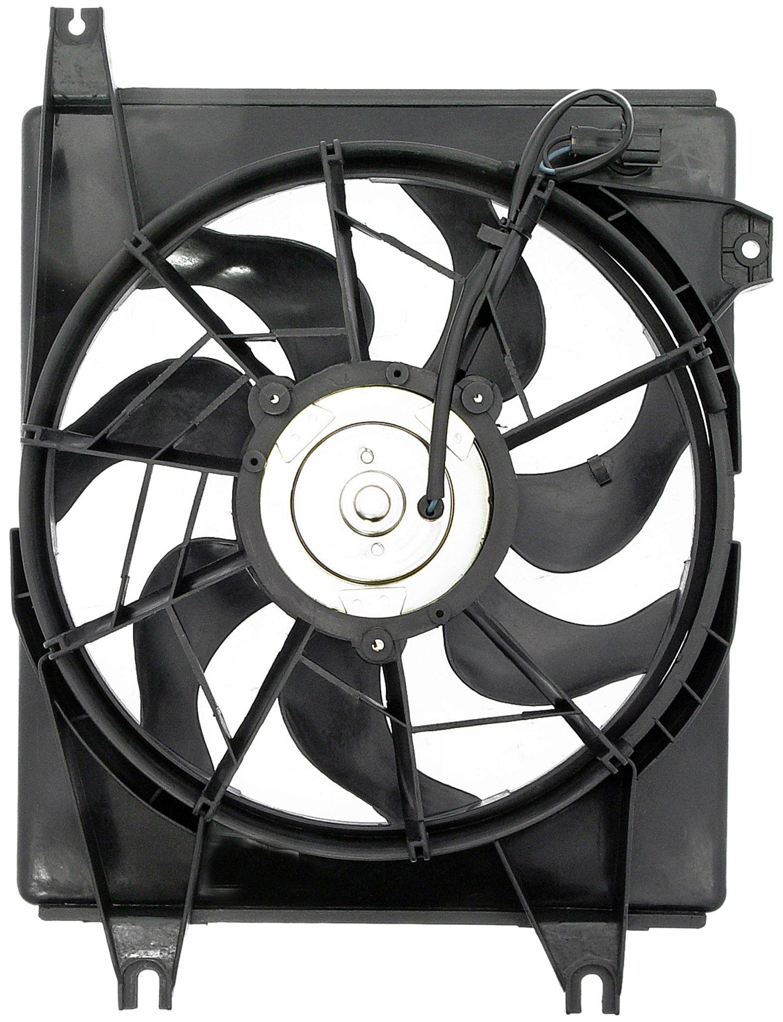 Dorman 620-721 Radiator Fan Motor Assembly - Replacement Cooling Fan for Chevy, GMC, Cadillac - Perfect for Overheating Prevention & Engine Cooling