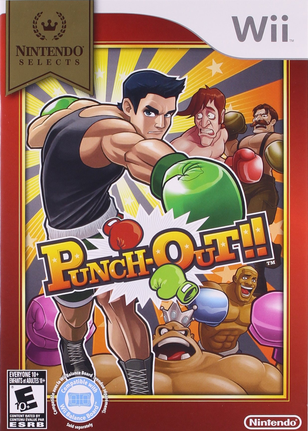 Punch-Out! Nintendo Selects - Classic Boxing Video Game for Wii | Fun Family & Party Entertainment | Perfect for Game Nights & Nostalgic Gaming